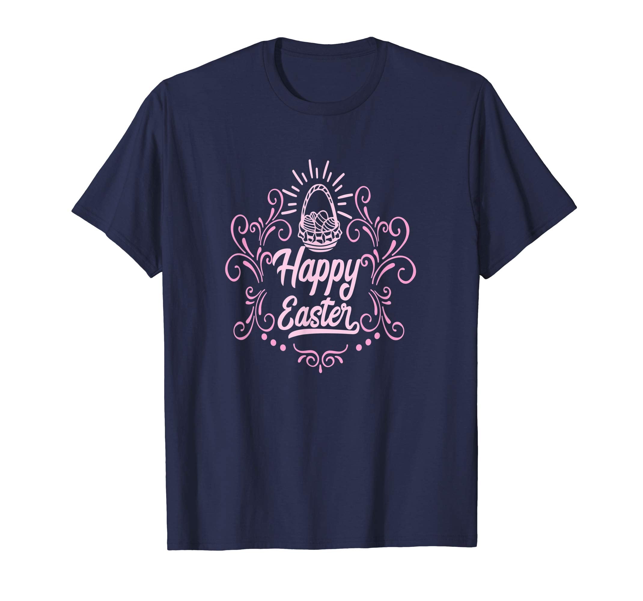 Happy Easter T-Shirt with Easter Basket