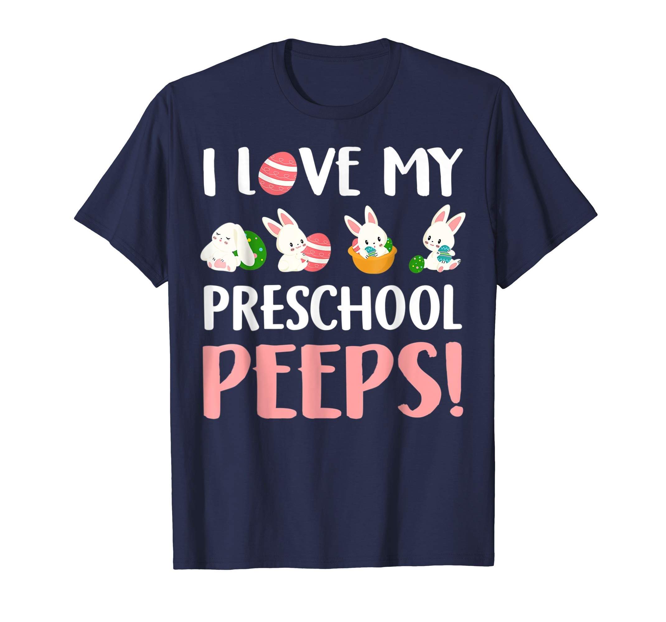 I Love My Preschool Peeps Easter Day TShirt