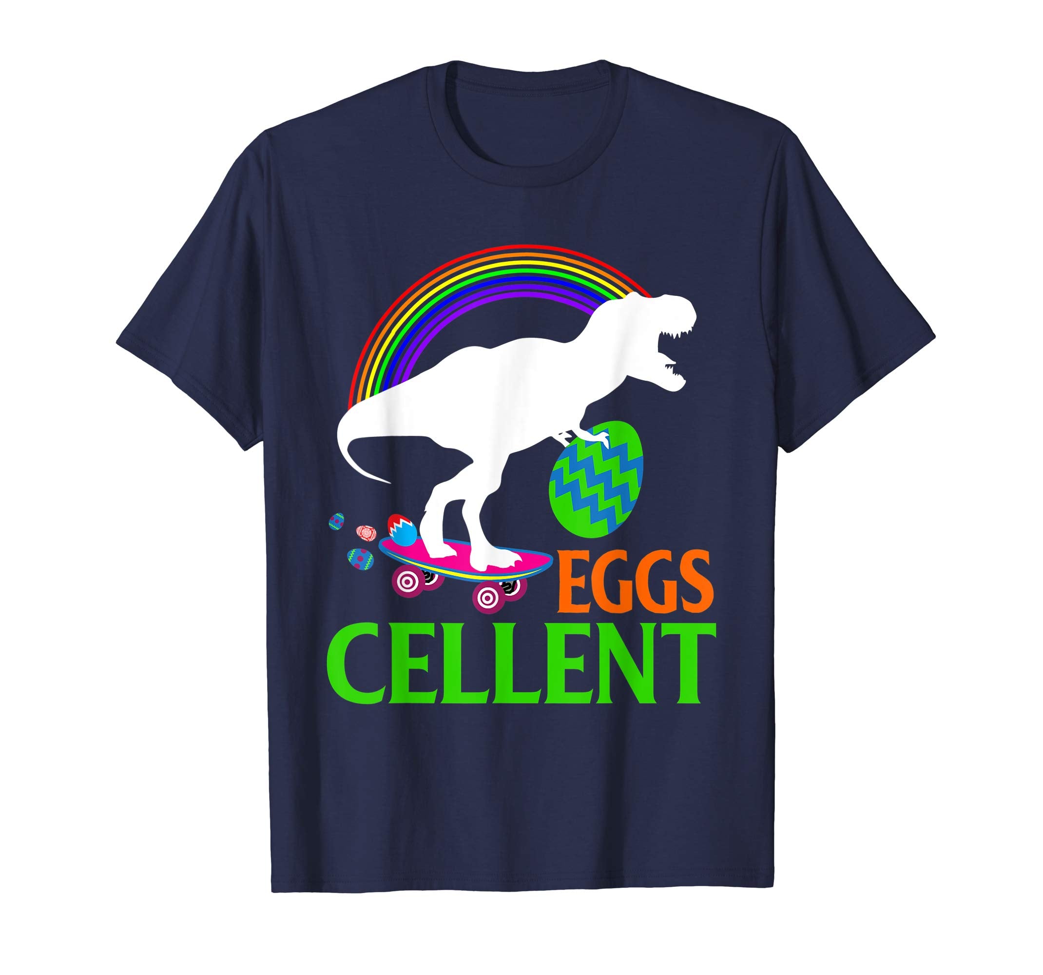 Eggs Cellent T Shirt T Rex Dinosaur Easter Bunny Egg teeKids