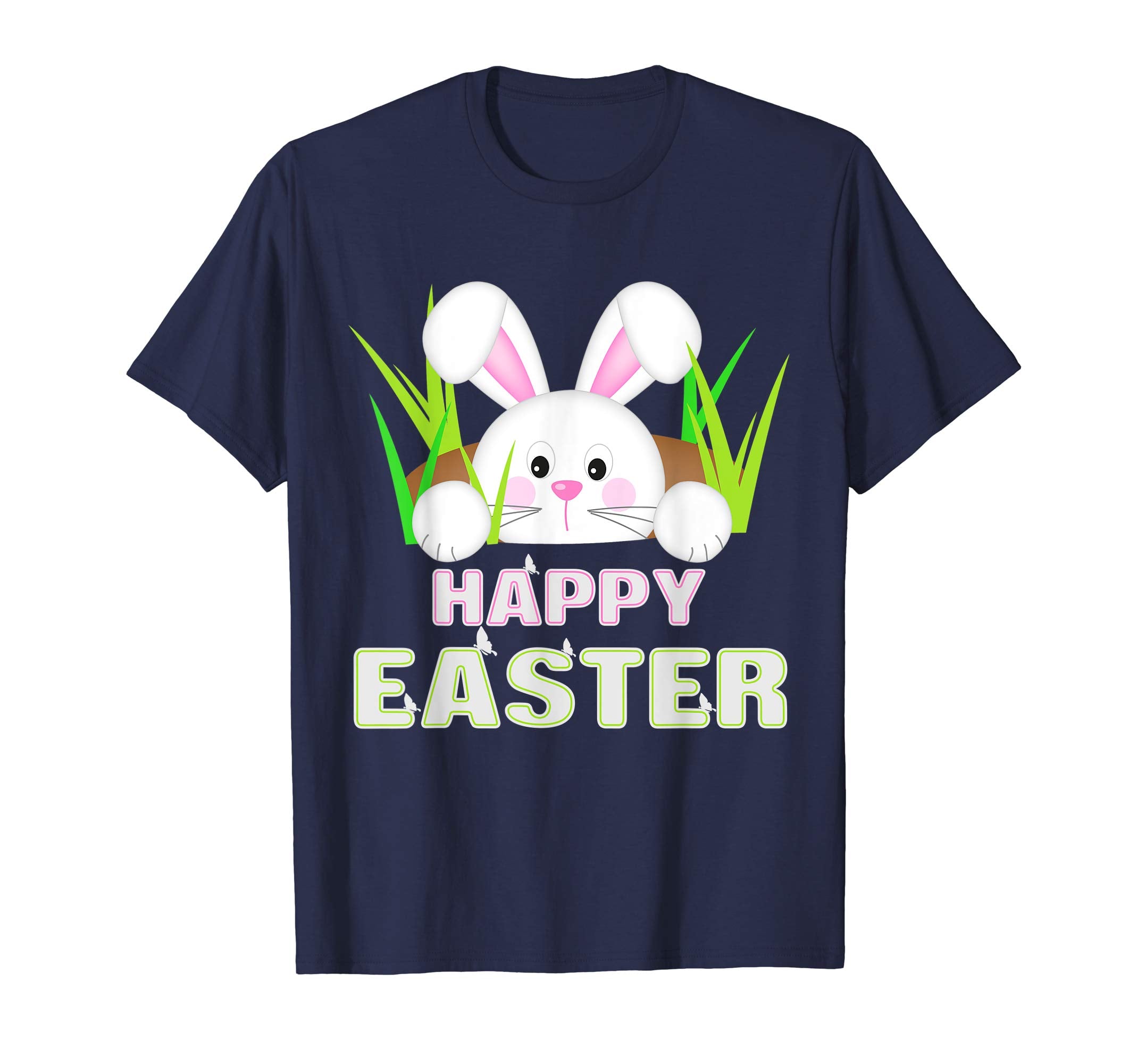 Happy Easter Shirt Bunny in Rabbit Hole Easter Gift