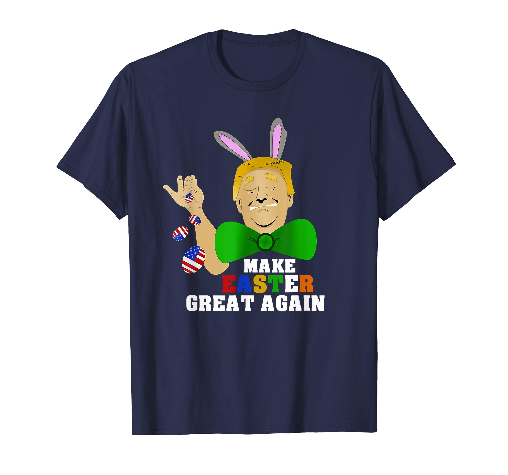 Funny Bunny Donald Trump Shirt Make Easter Great Again