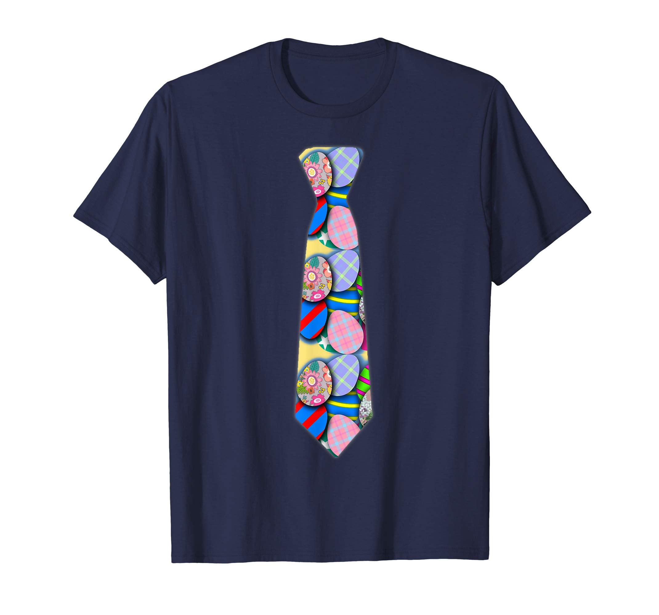 Easter Egg Tie Tshirt for Easter Sunday