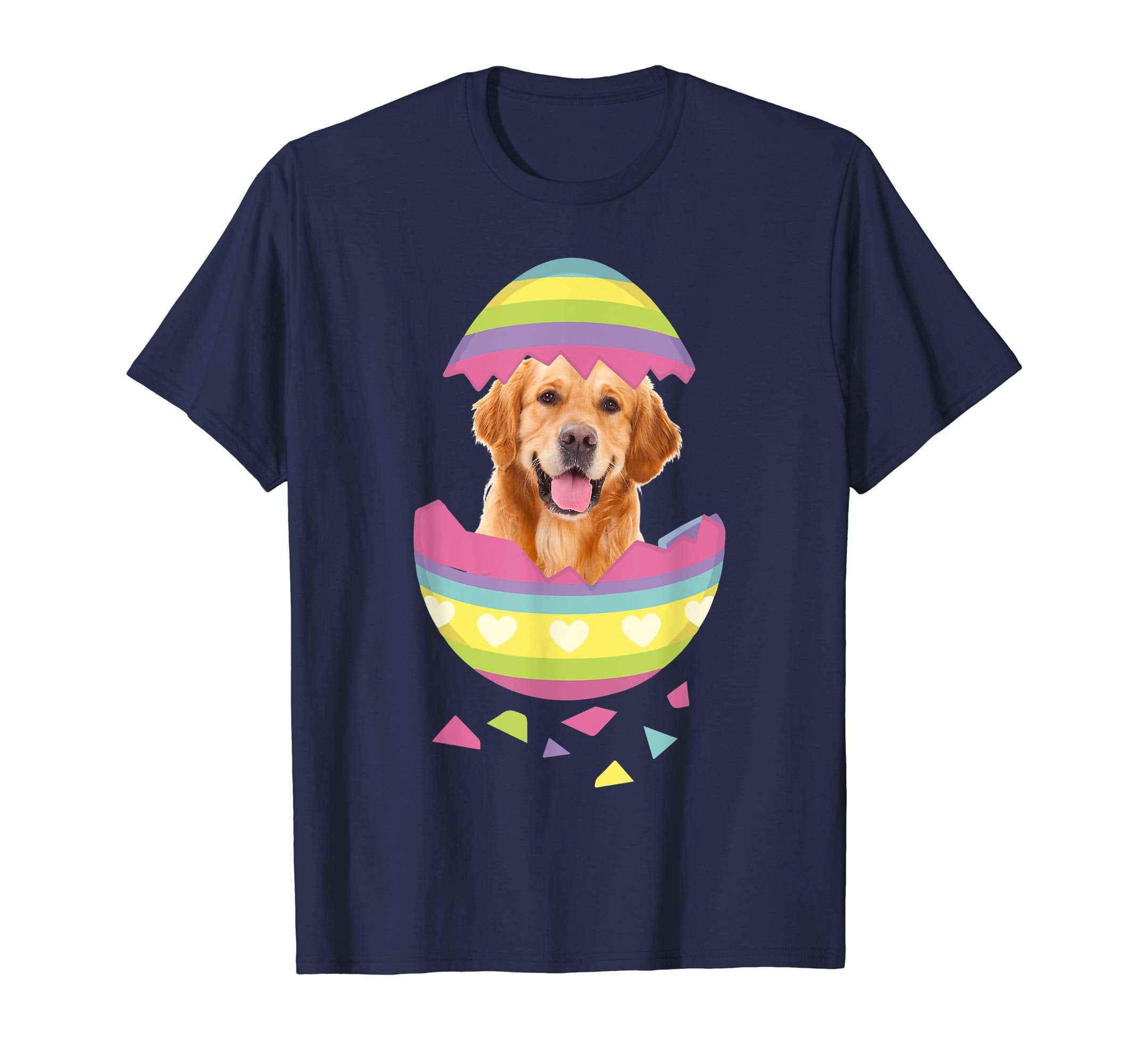 Golden Retriever Easter Egg T-Shirt Dog Lover
