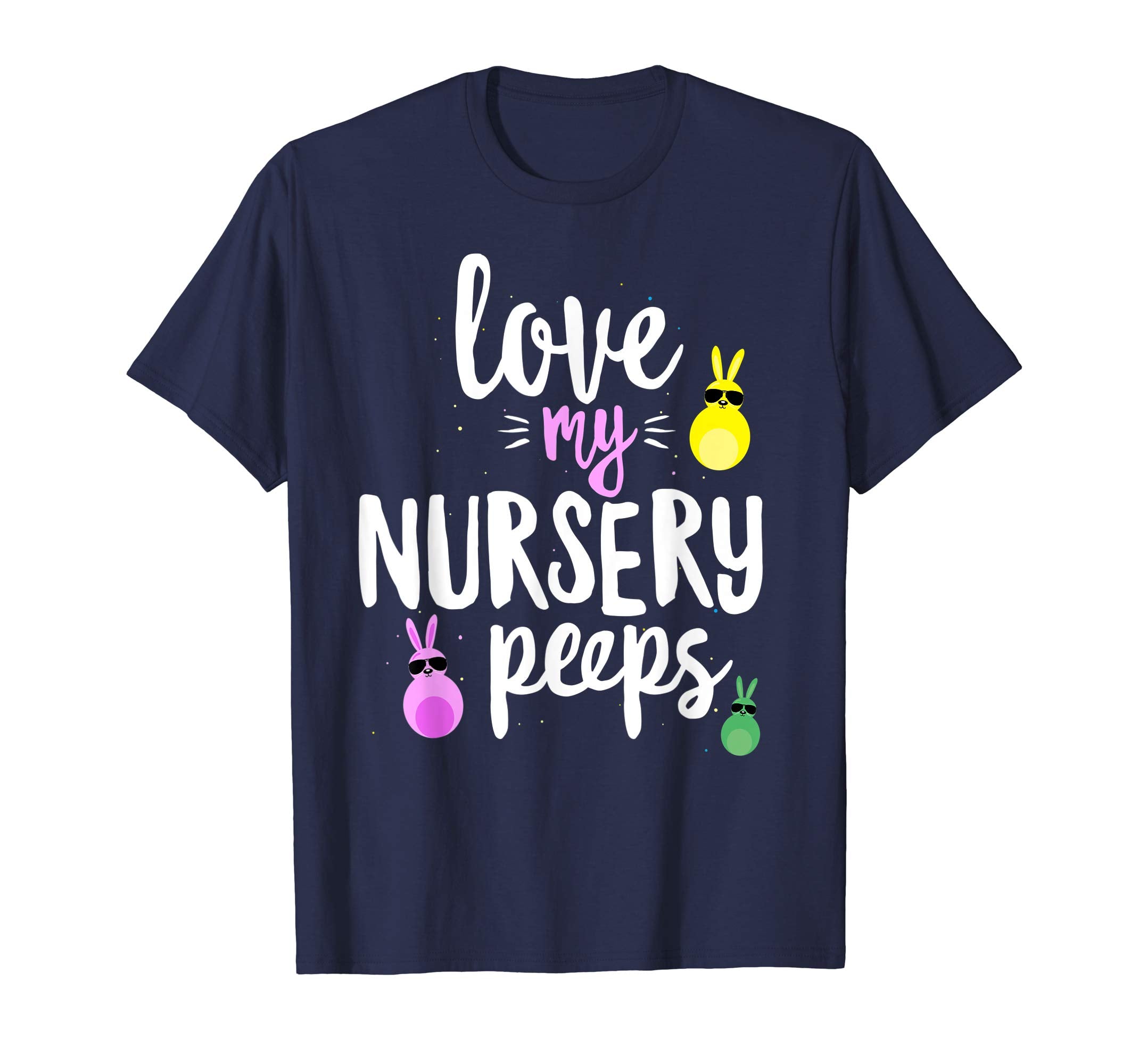 Love My Nursery Peeps Easter Teacher Bunny T-shirt