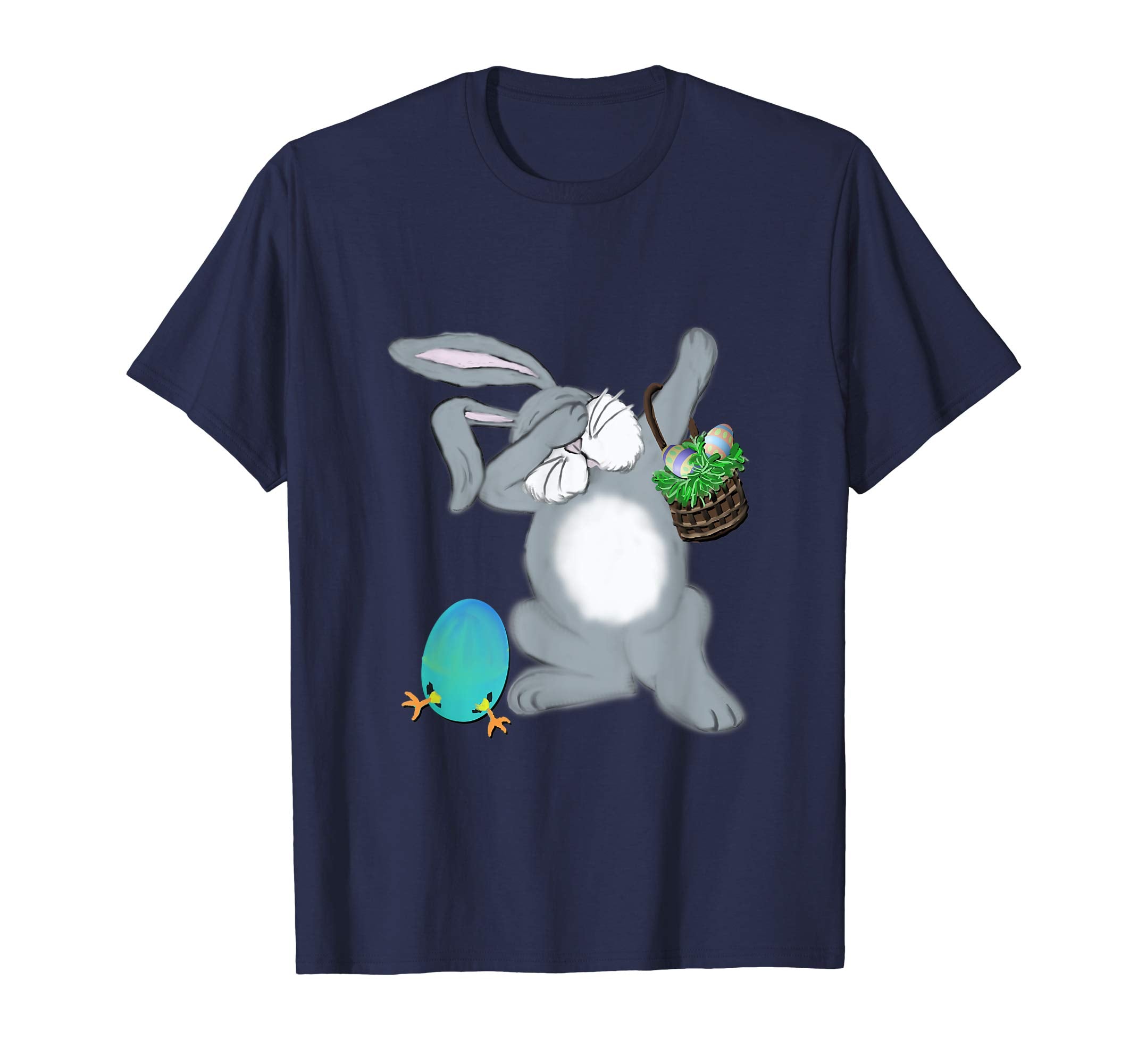 Easter Shirts for Girls &amp; Boys Dabbing Bunny Egg Hunt Gift