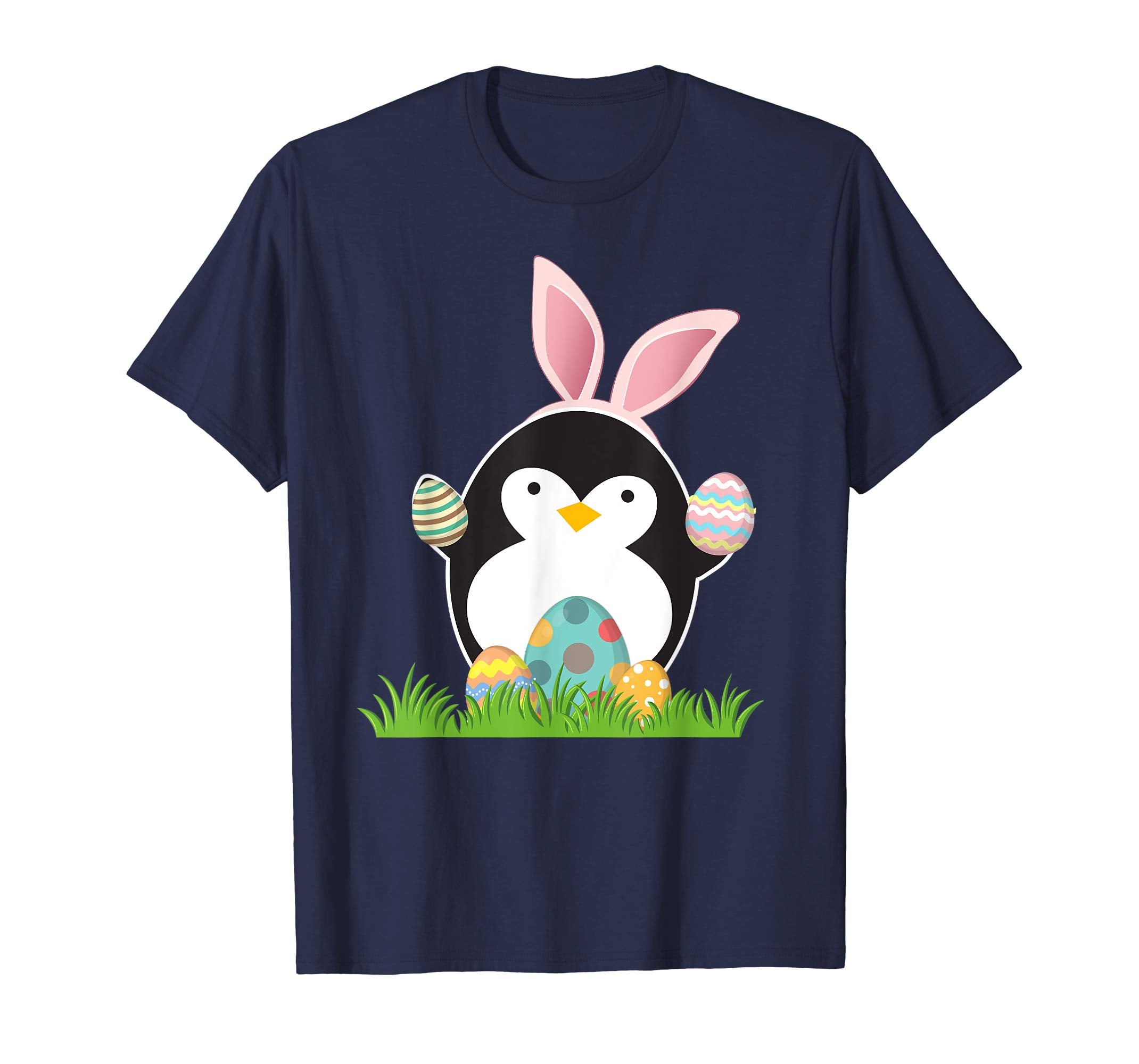 Bunny Penguin Easter - Funny T-Shirt 2016