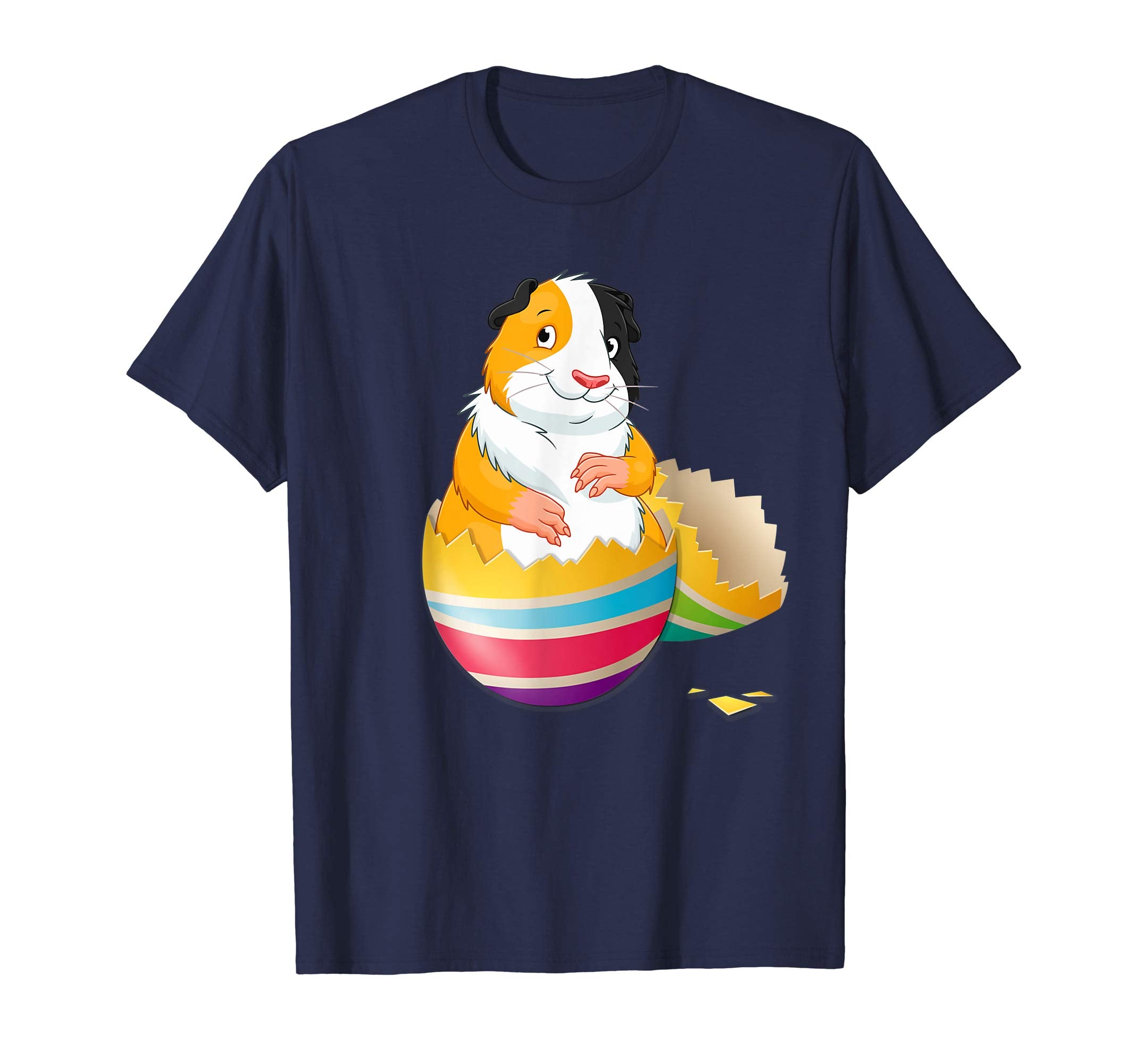 Baby Guinea Pig Hatching From Easter Egg Easter Day Shirt