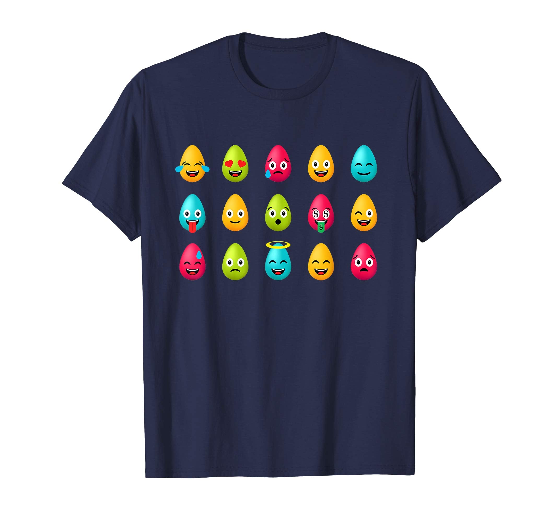 Easter Egg Cute Emoji T Shirt Cool Gift For Easter 2019