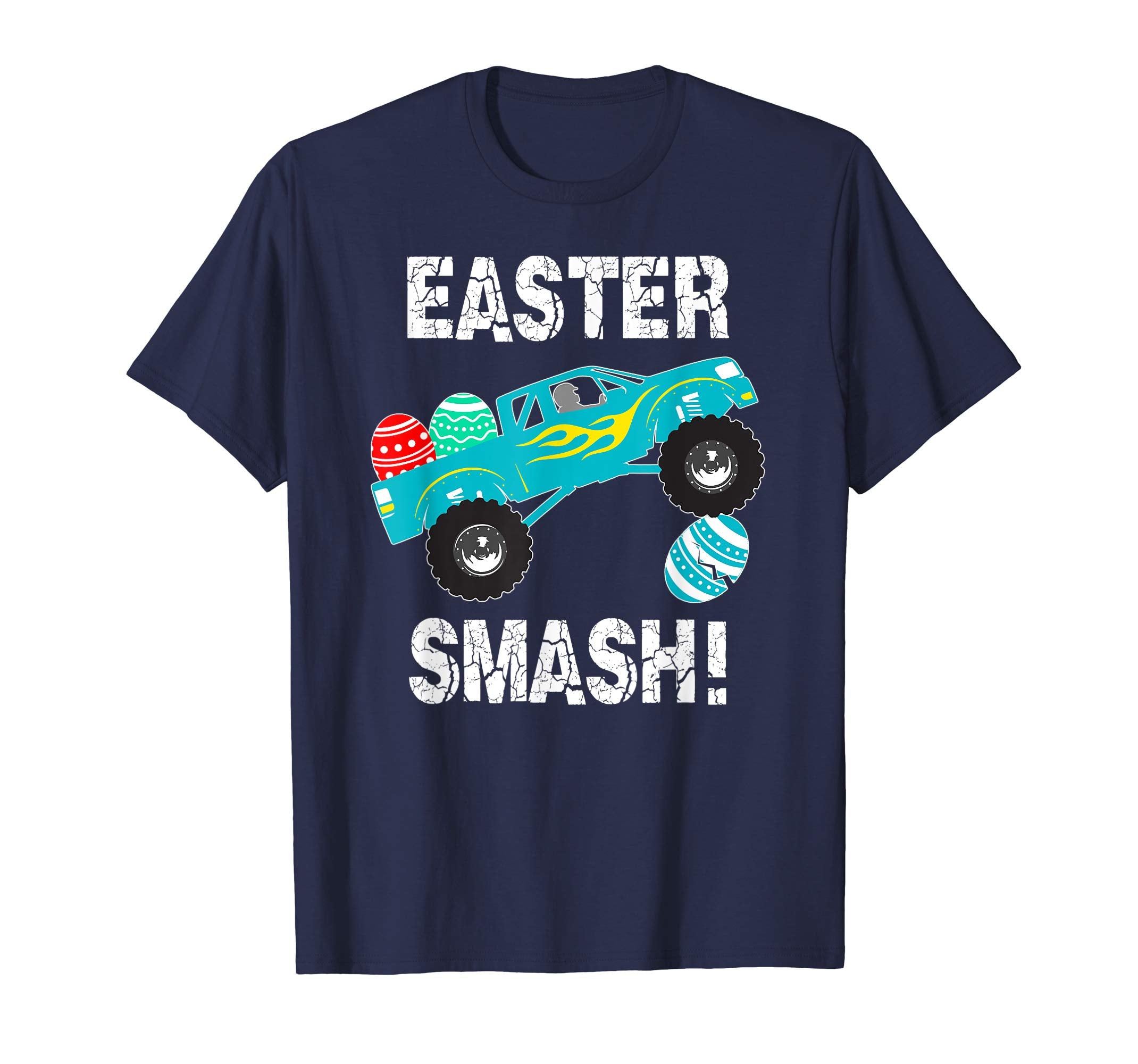 Easter Monster Truck Shirt Toddler Egg Hunt Holidays