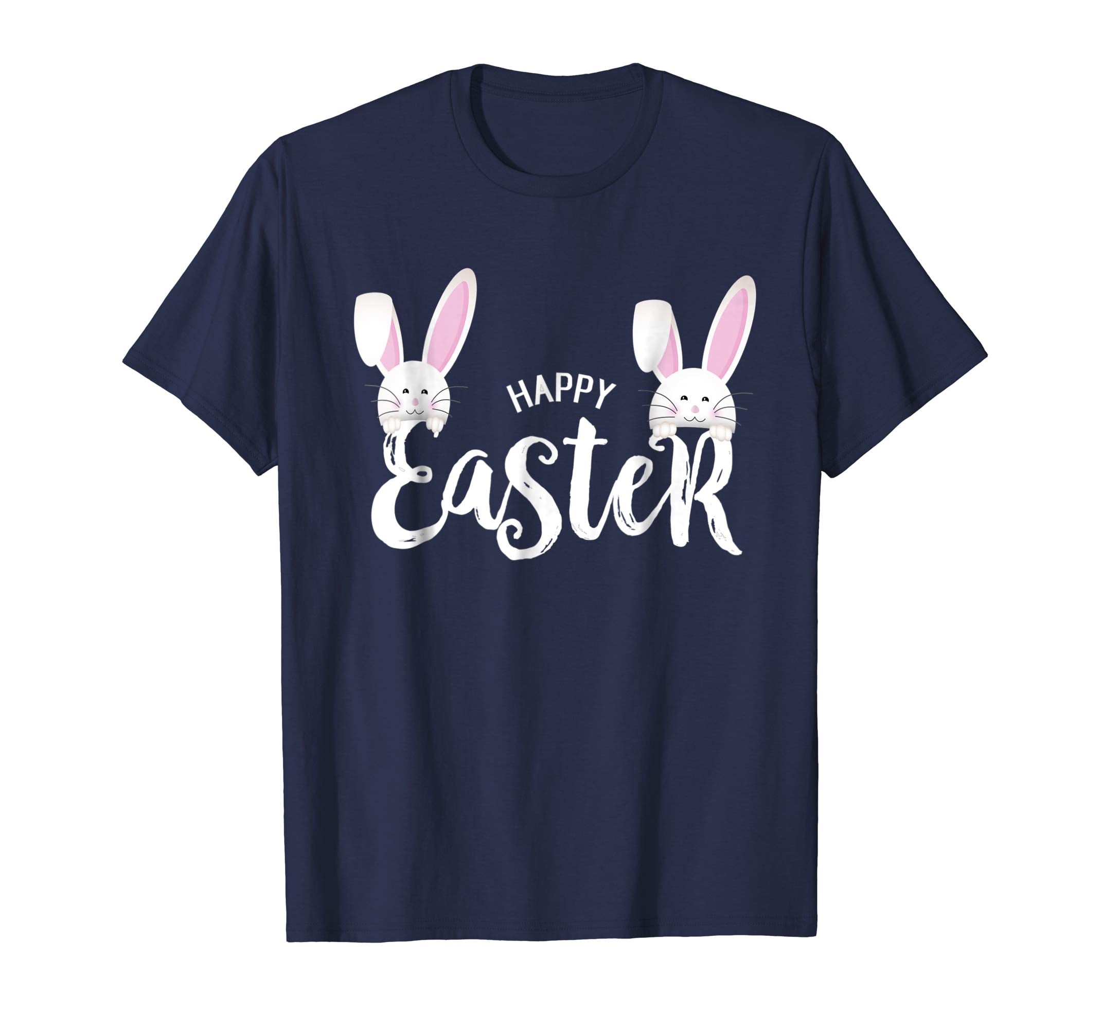 Bunny Ears Easter Shirt Bunny T-Shirt For Kids Boys Toddlers