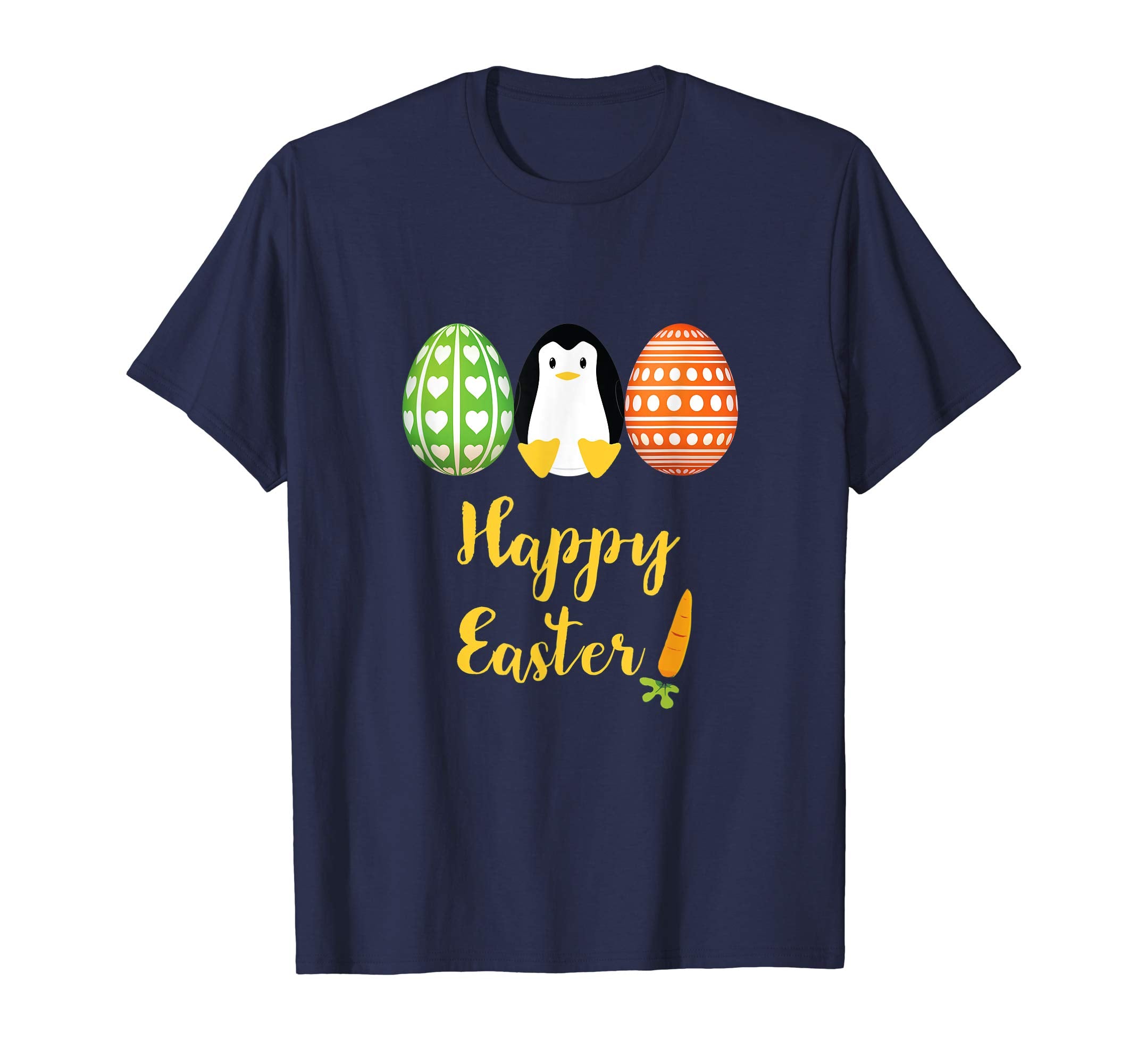Funny Penguin Egg Hunt Happy Easter T Shirt