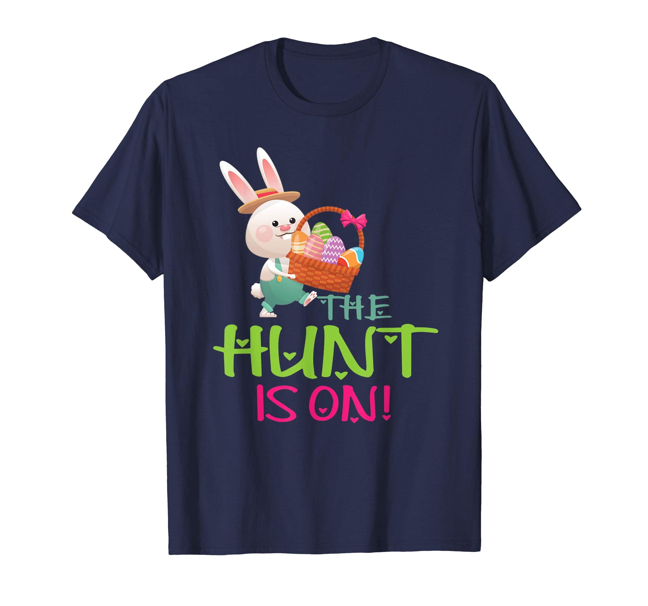 The Hunt is On T-Shirt Funny Easter Shirt Gift for Kids