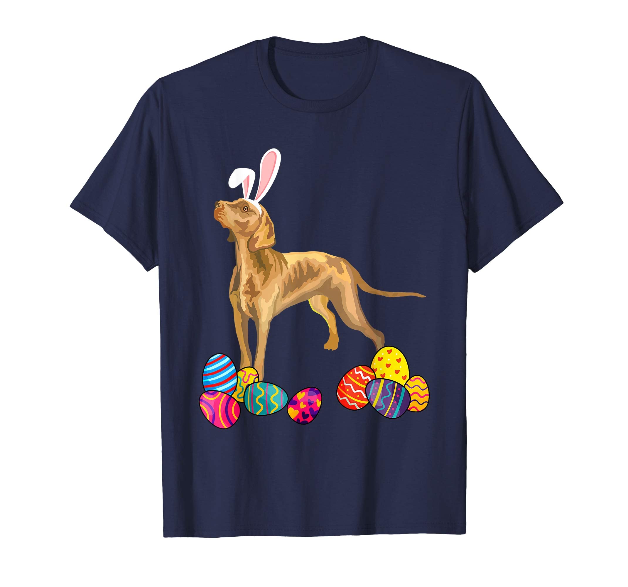 Weimaraner Bunny Ear With Egg Easter Easter Day Shirt