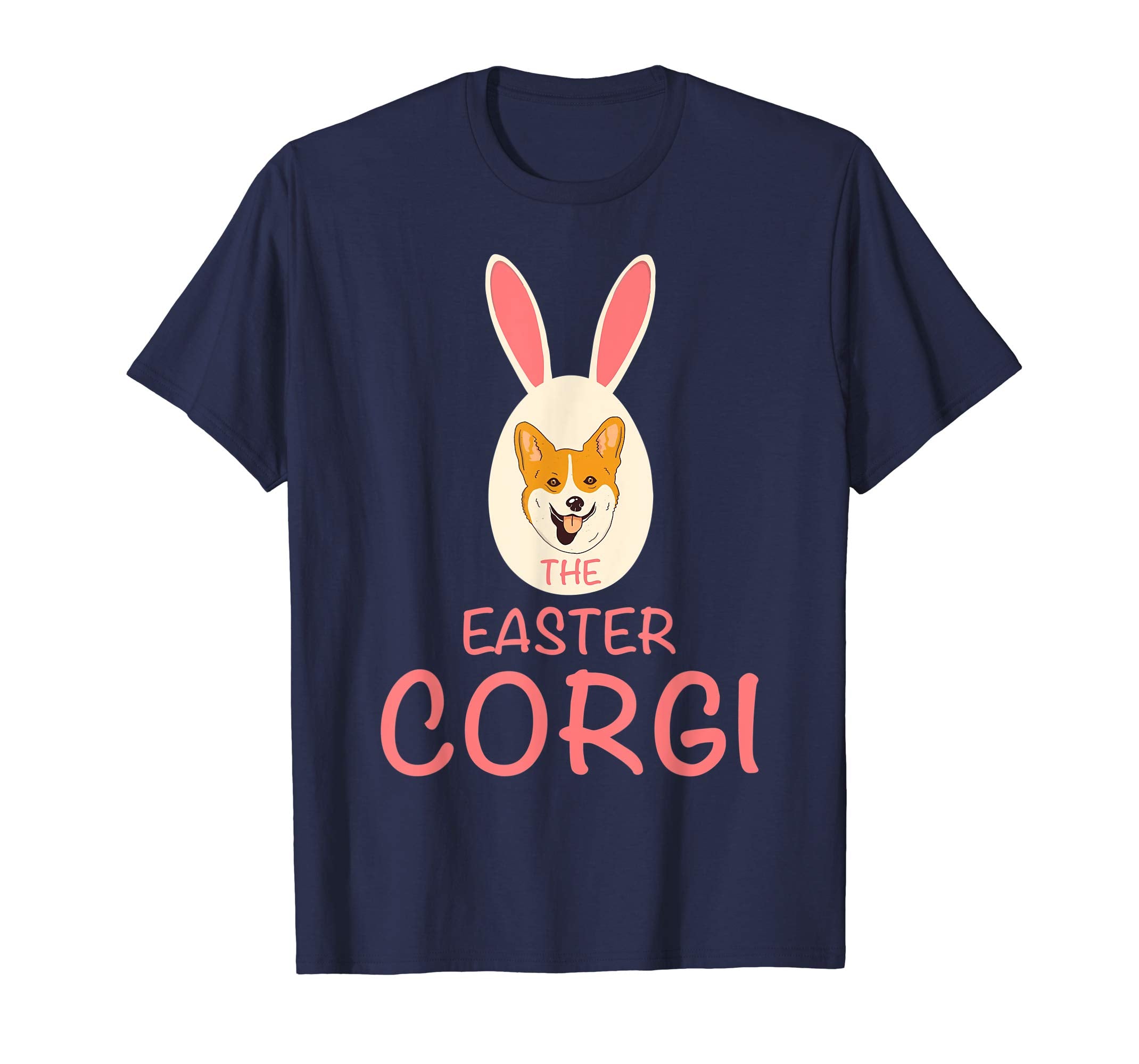 The easter corgi t-shirt. Funny Easter corgi dog shirt.