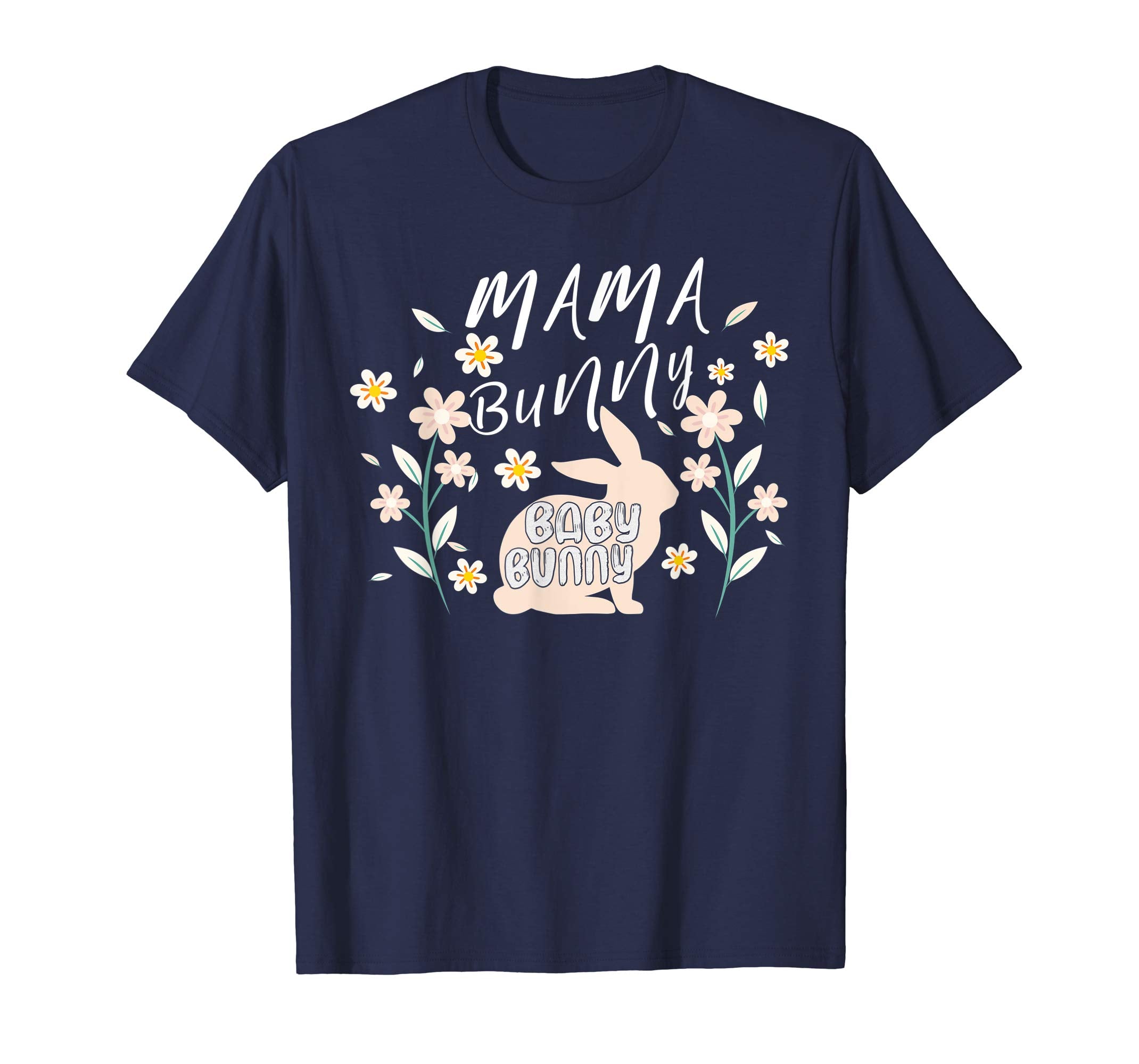 Mama bunny baby bunny Tshirt Rabbit Easter Shirt for kids