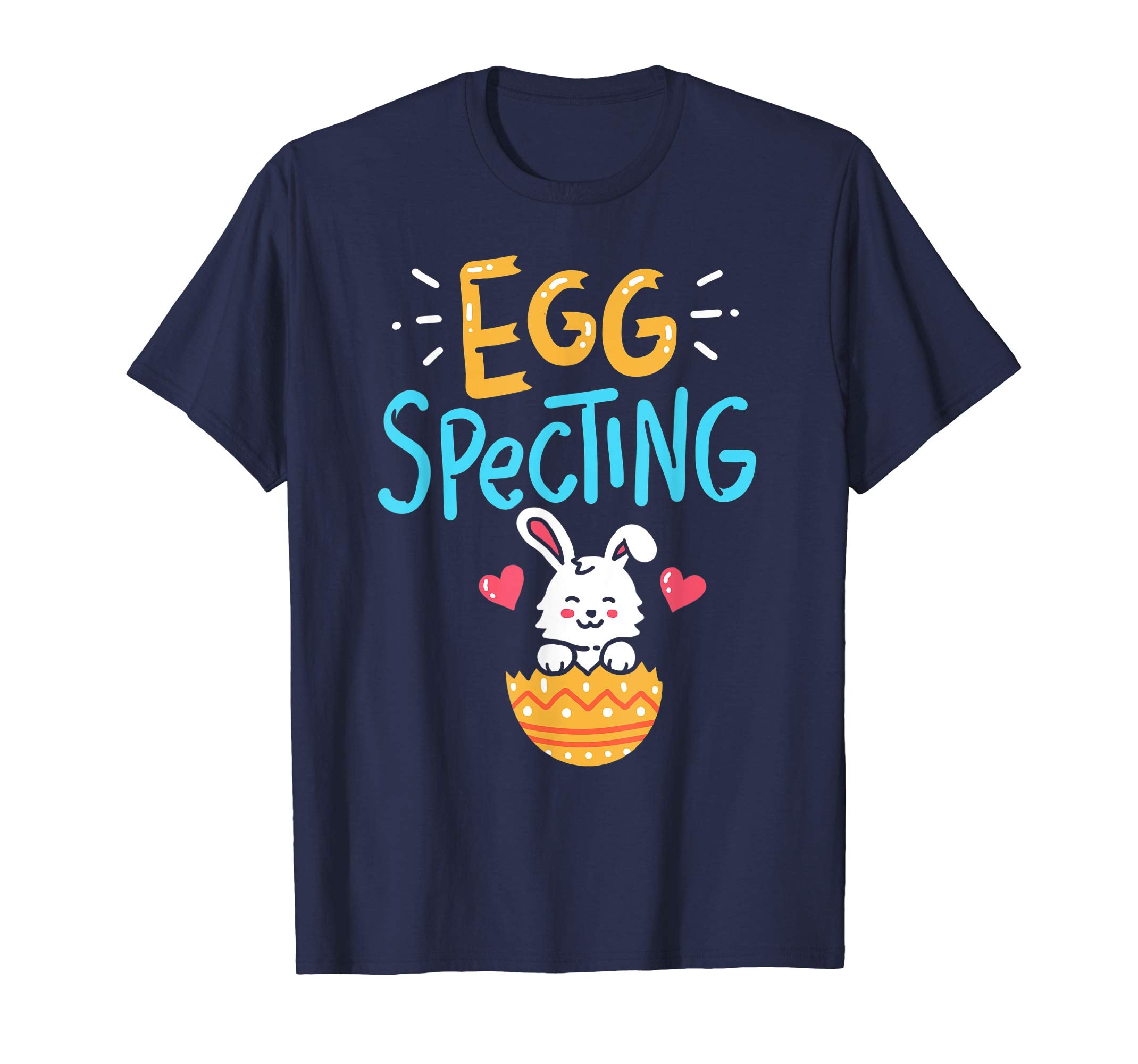 Easter Pregnancy Announcement T-Shirt Egg Specting Cute Tee