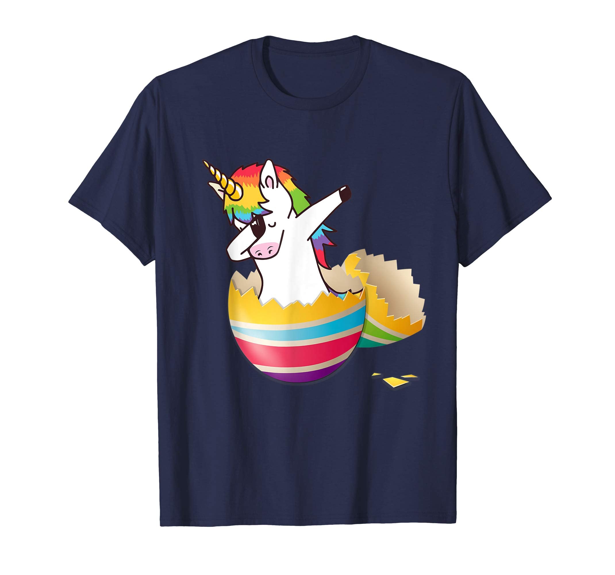 Unicorn Dabbing Easter Eggs Easter Day Shirt