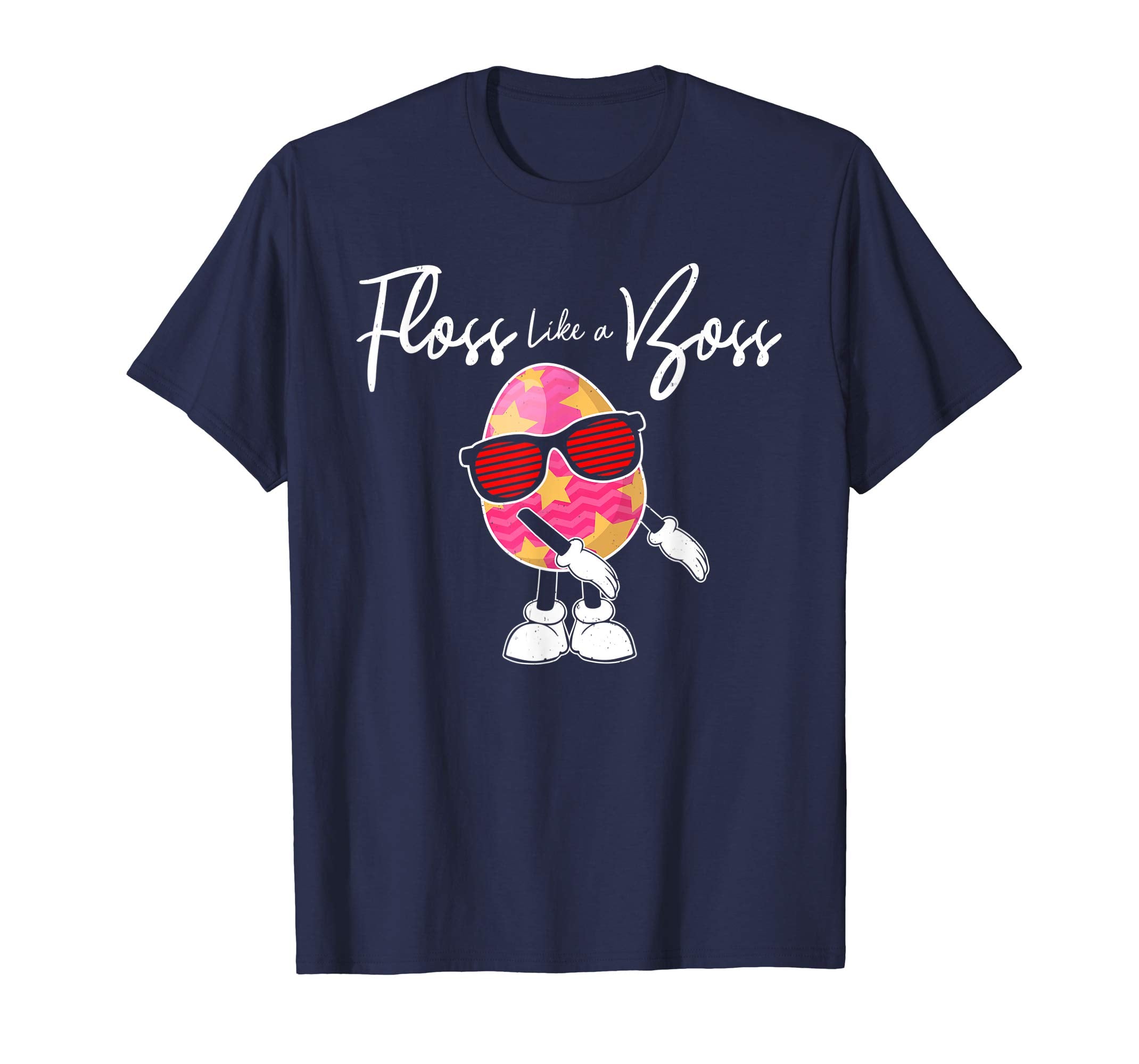 Funny Easter Day Floss Like A Boss Cute Egg Shirt Gifts