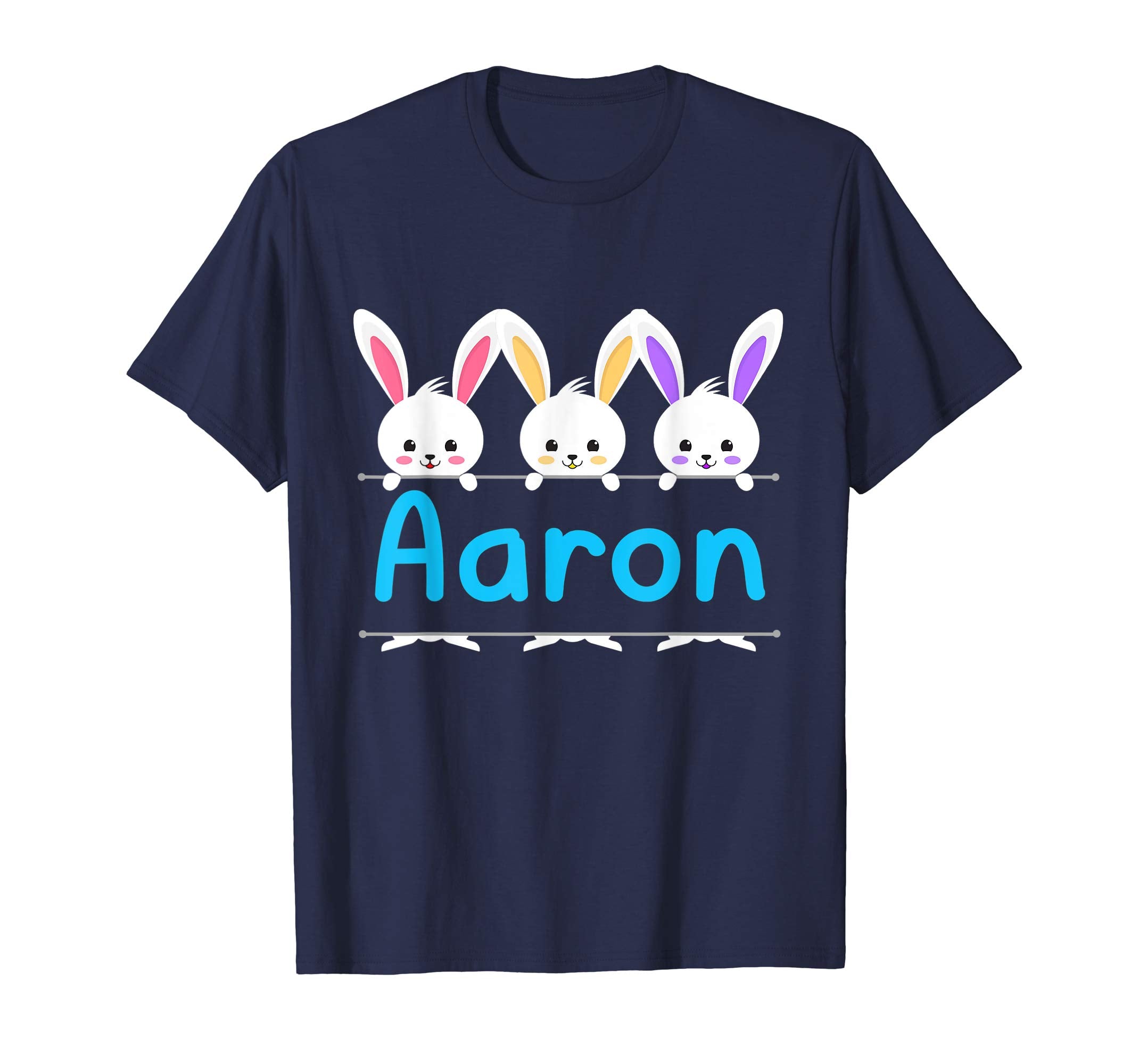 Easter day t-shirt super cute 3 Aaron Rabbits