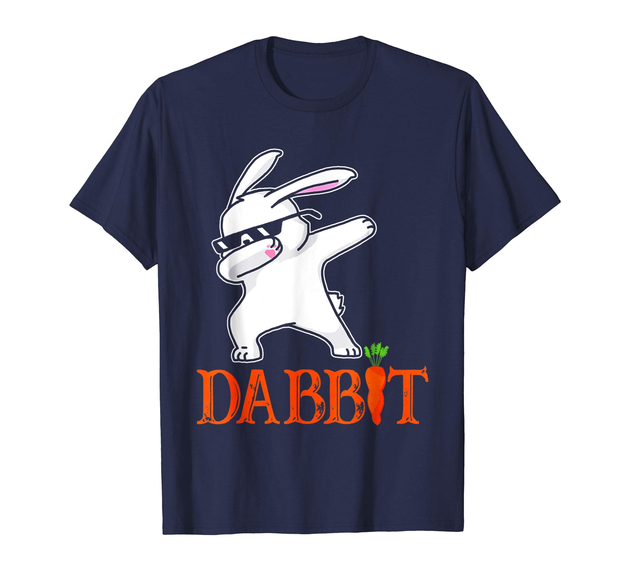 Funny Bunny Dabbit Dabbing Dance Egg Boss Easter T-Shirt