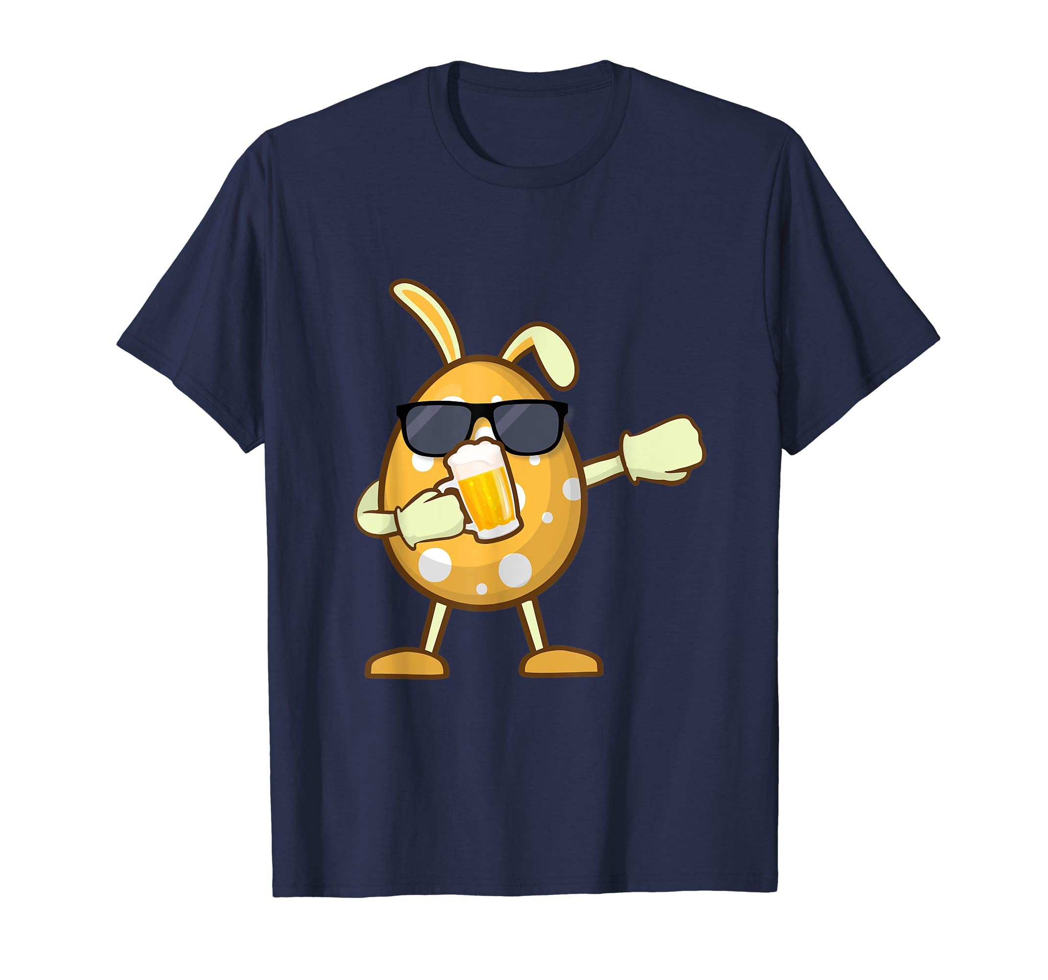 Easter Egg Dabbing Shirt Easter Day Drinking T-Shirt Gifts