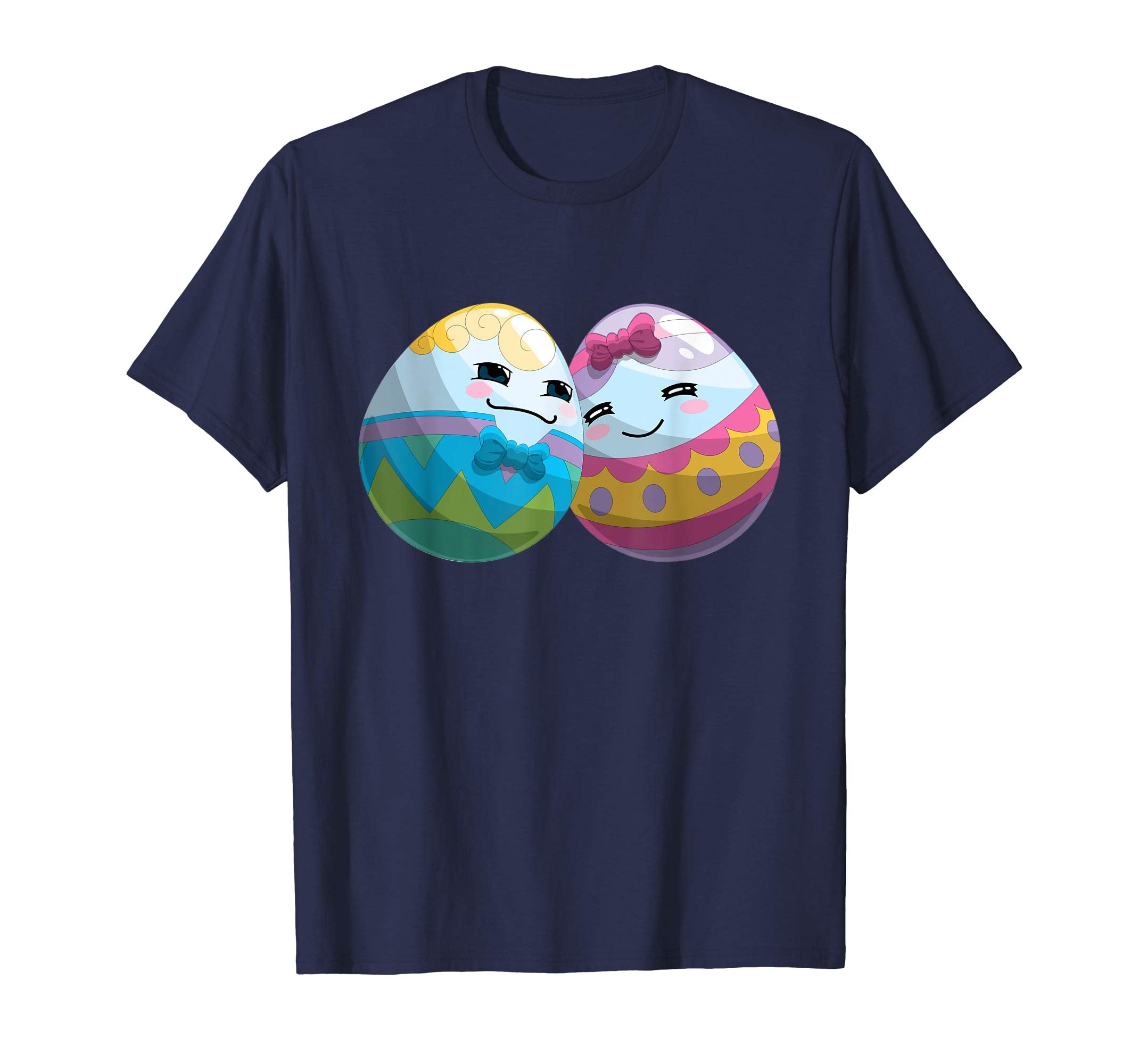 Easter Shirt with Cute Egg Couple for Men and Women