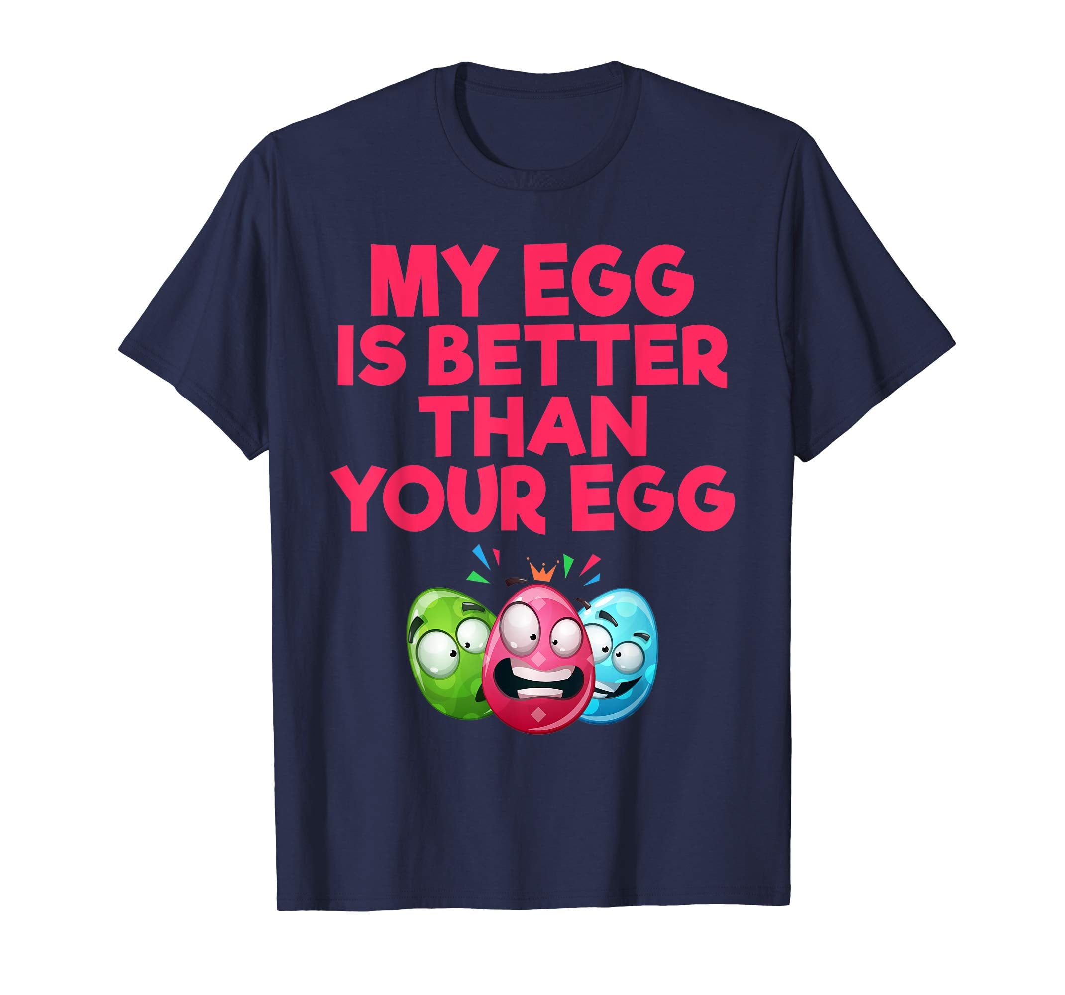 My Egg Is Better Easter Meme Tshirt Pink Graphic Funny Gift