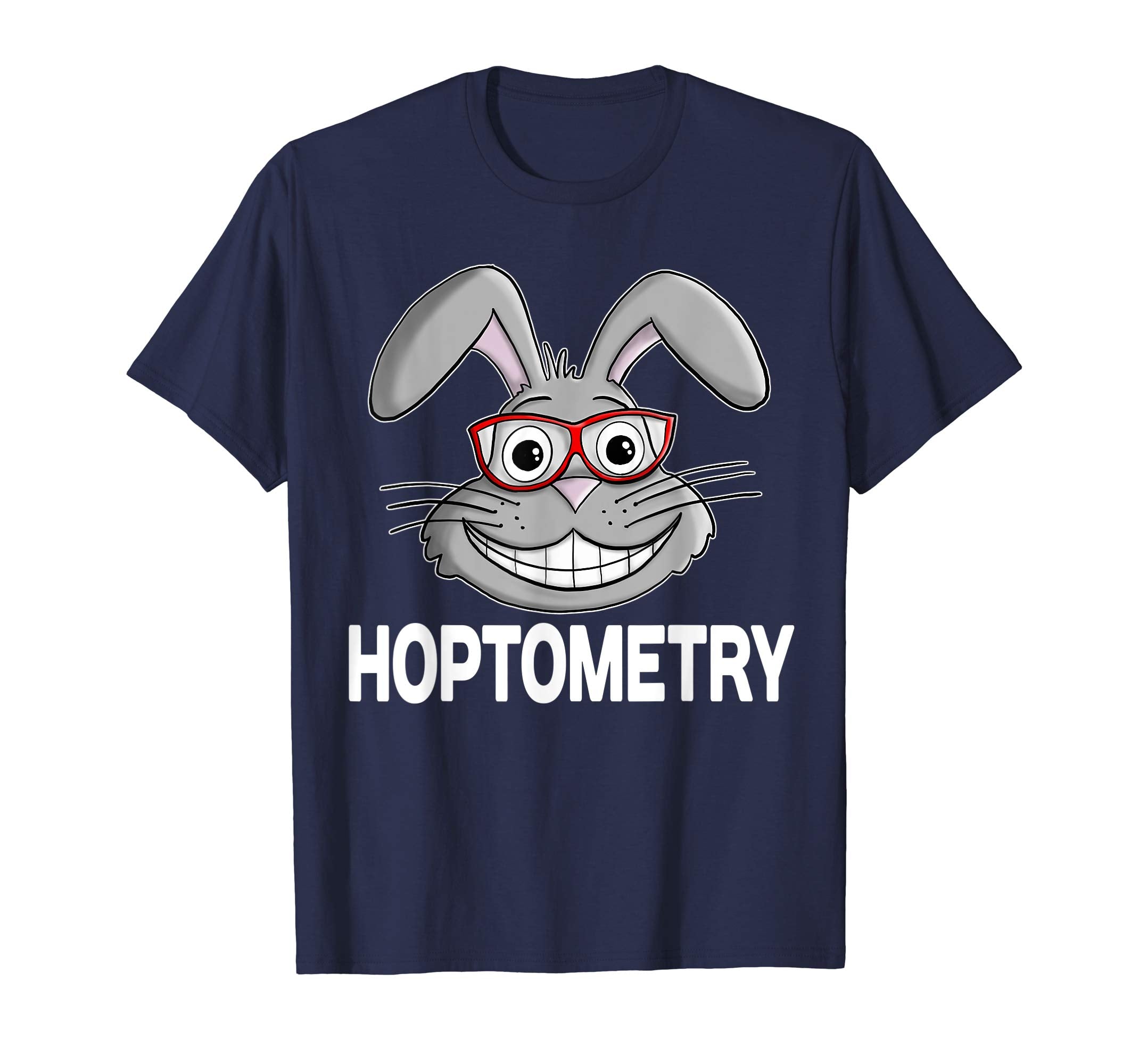 Easter Bunny Optometry T-Shirt for Optometrists Technicians