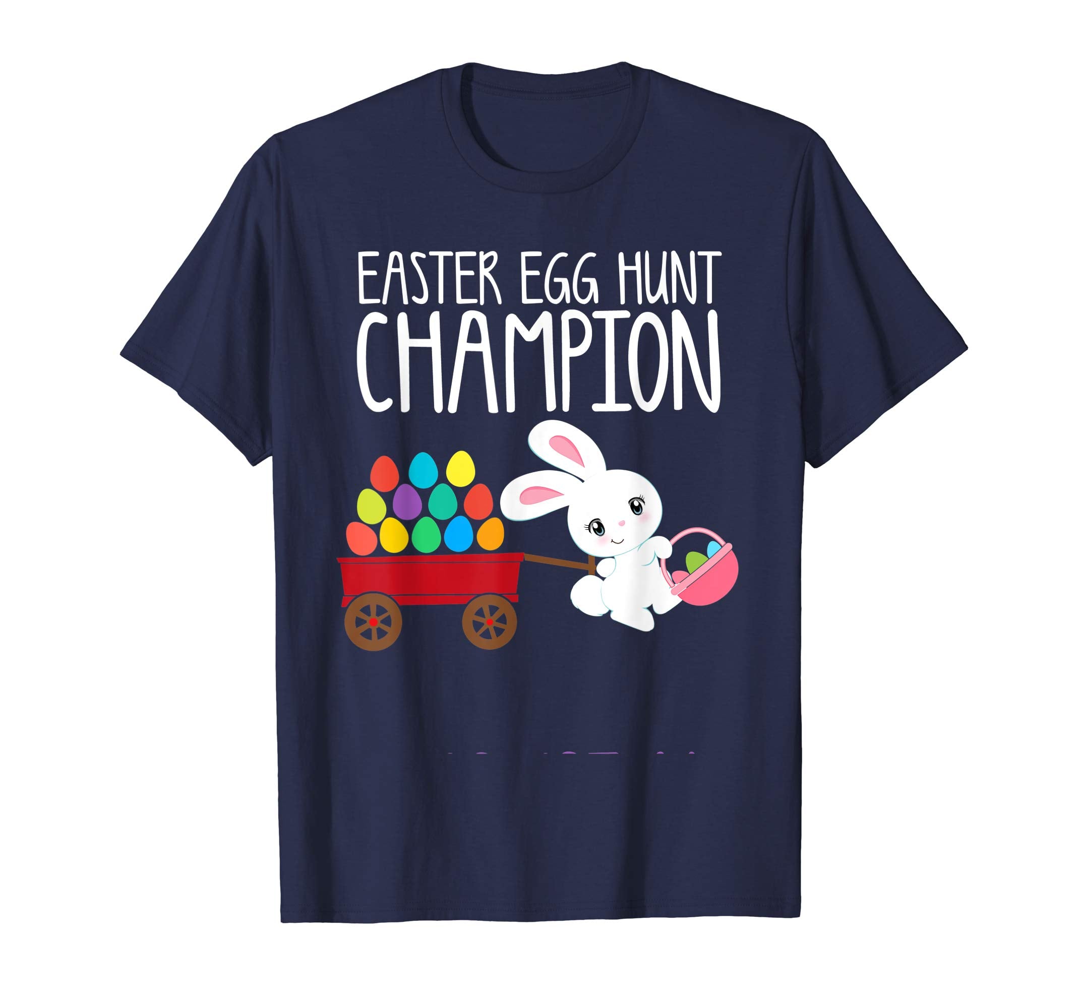 Easter Bunny Shirt Girl Kid Toddler EASTER EGG HUNT CHAMPION