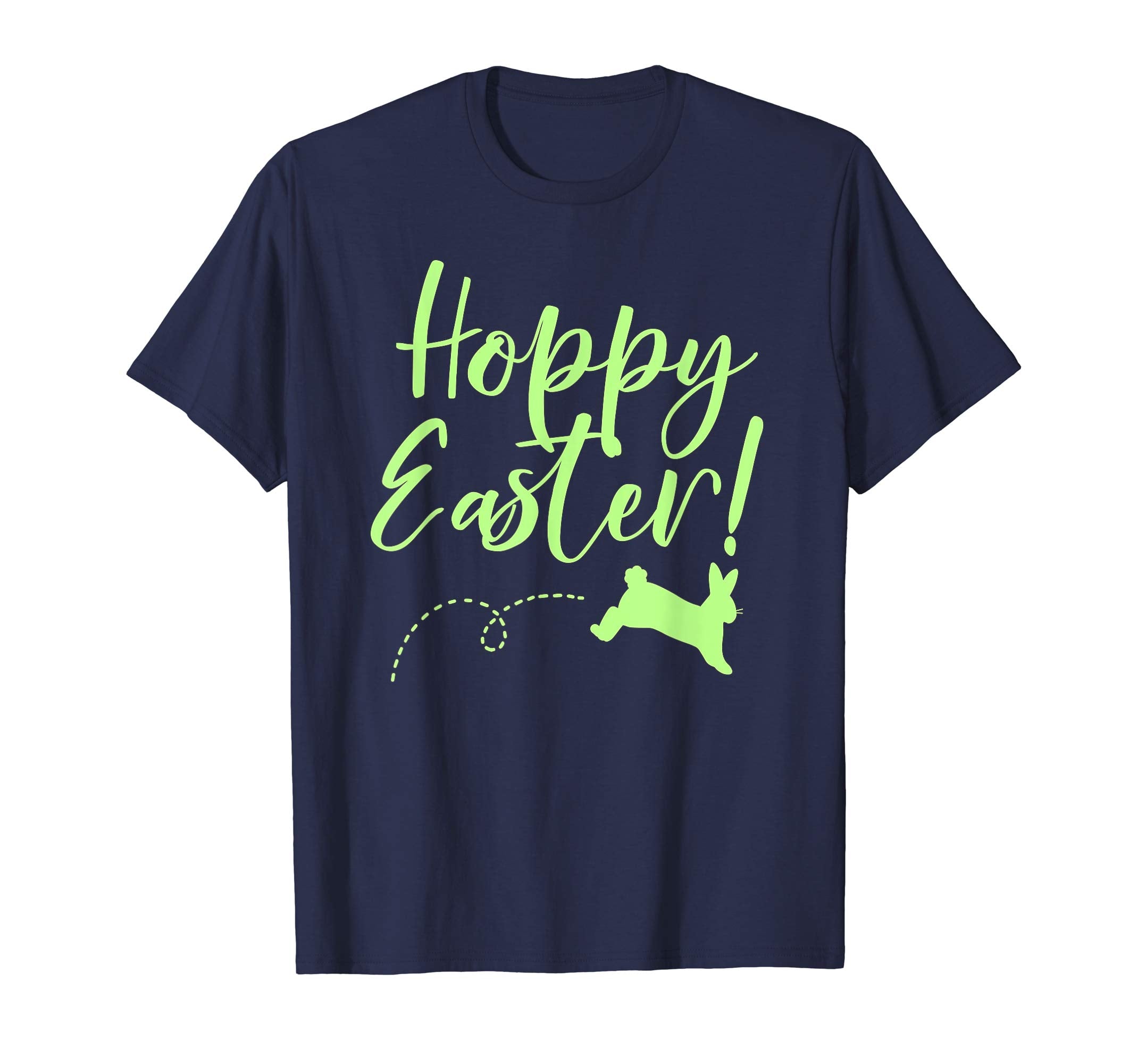 Hoppy Easter T-shirt with Hopping Bunny Rabbit