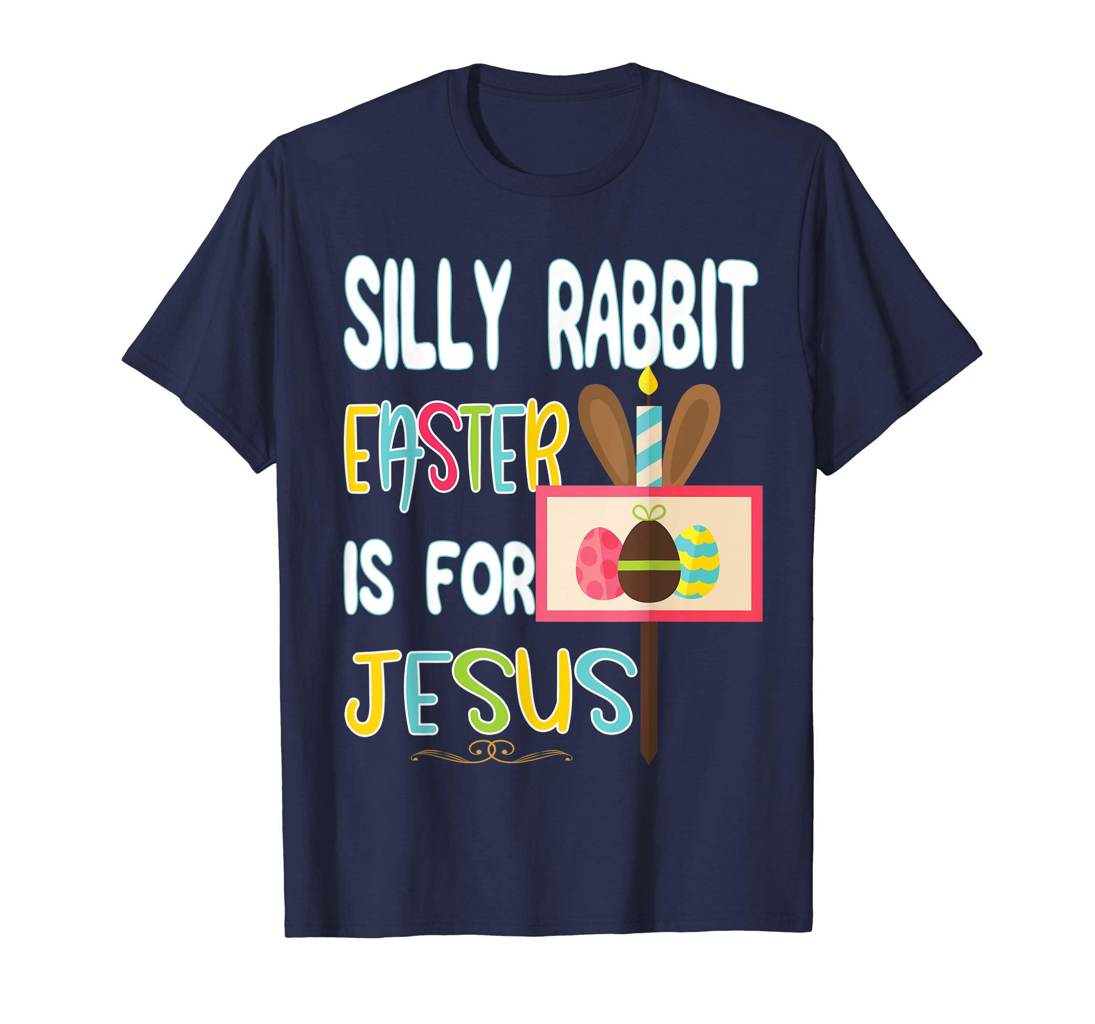 Christian Easter Shirts Women Religious Gift Rabbit Jesus