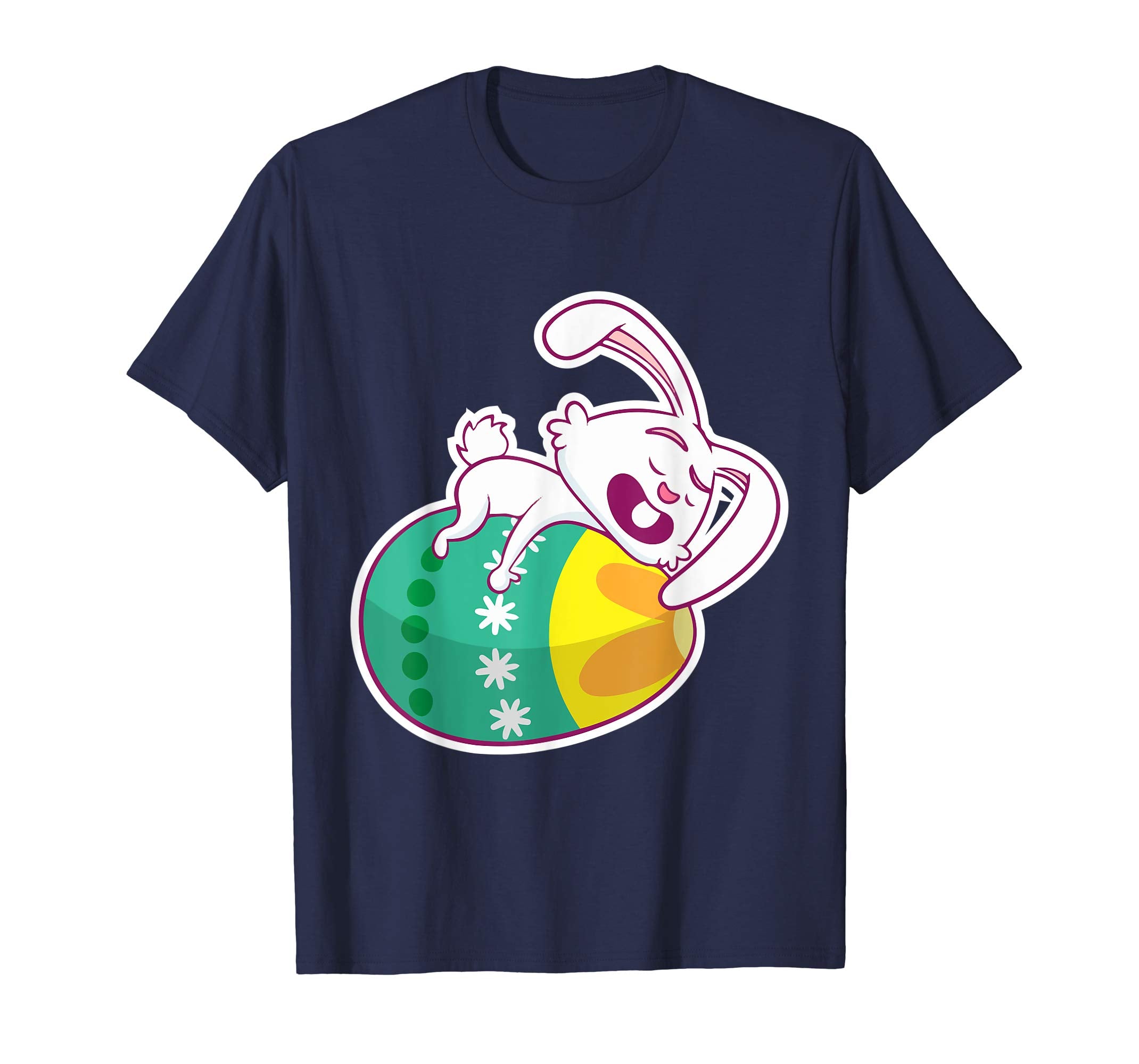 Cute Easter Bunny Egg T Shirt for Boys and Girls Easter Gift