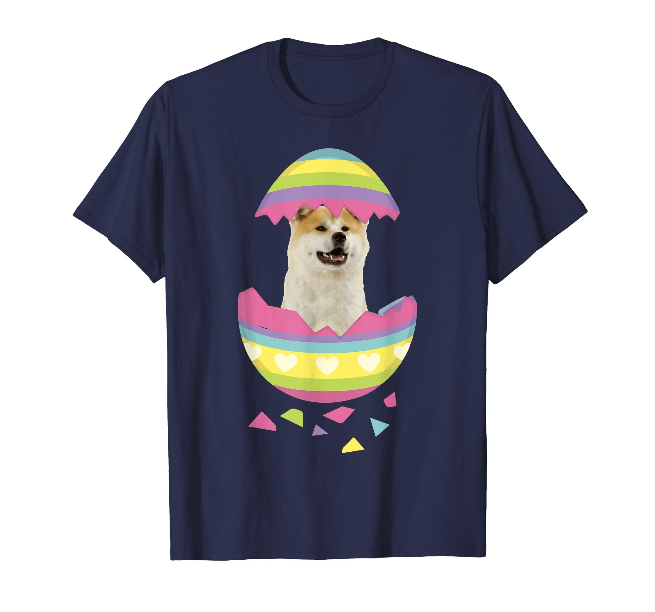 Akita Inu Easter Egg T-Shirt Dog Lover