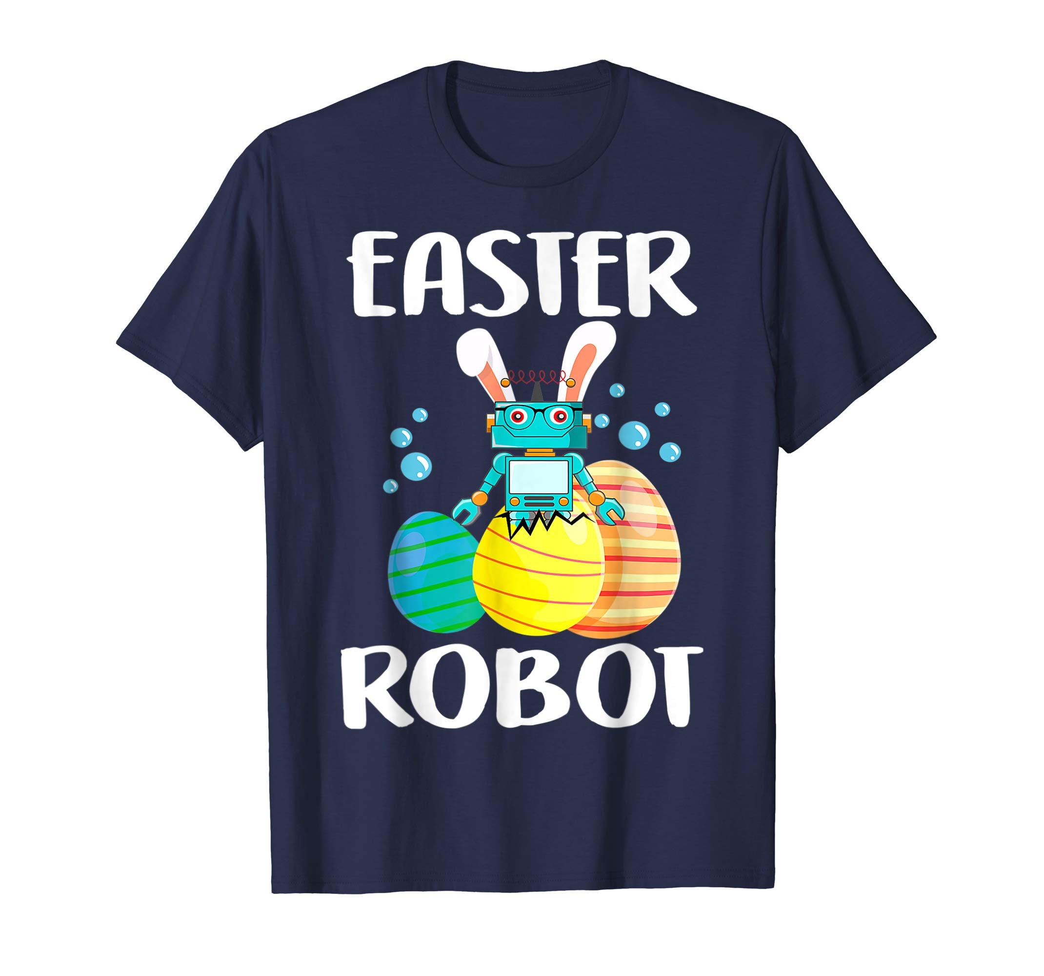Easter Egg Happy Easter Day TShirt Easter Robot