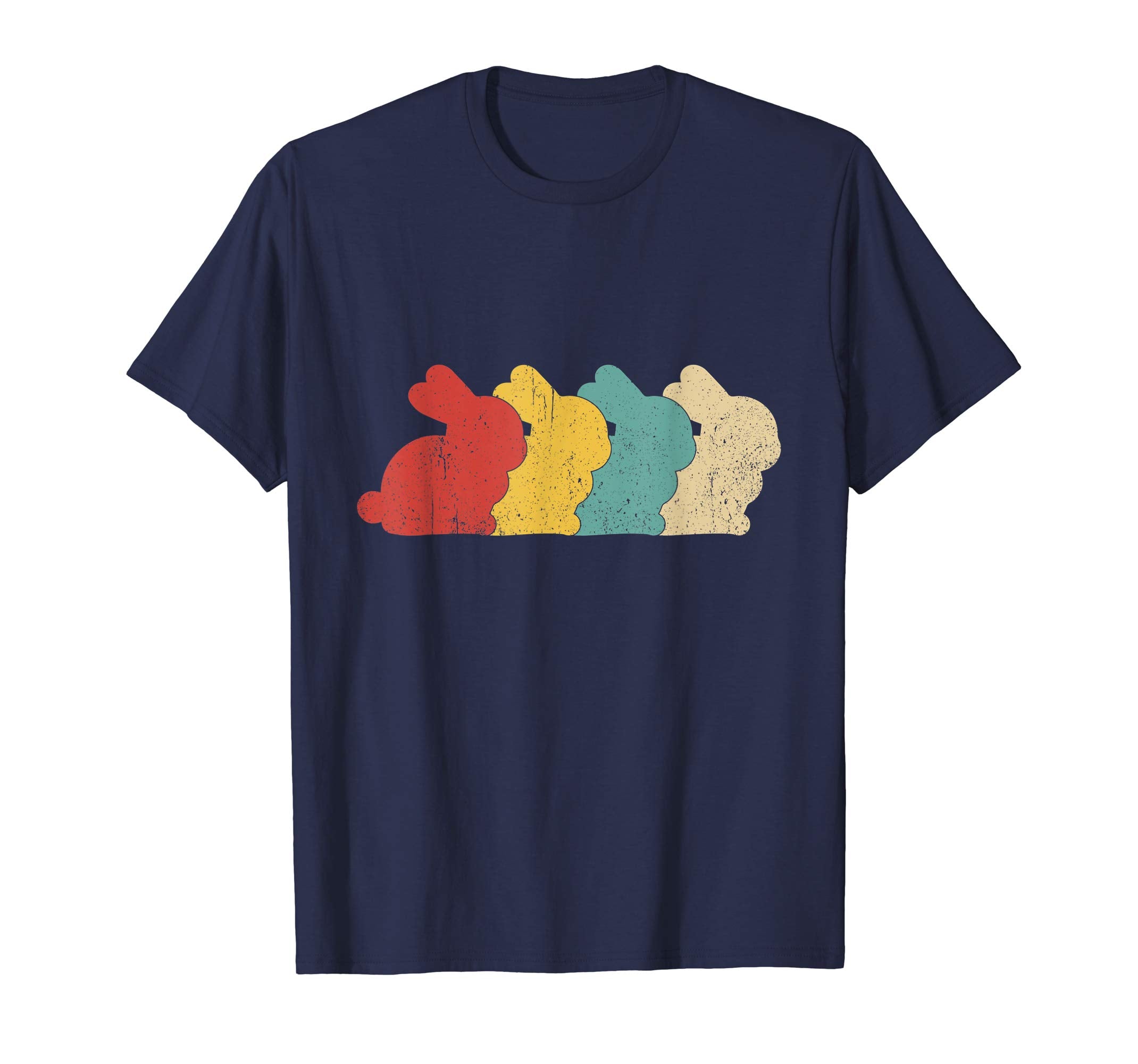 Vintage Bunny Rabbit Shirts Happy Easter Gifts Adults Kids