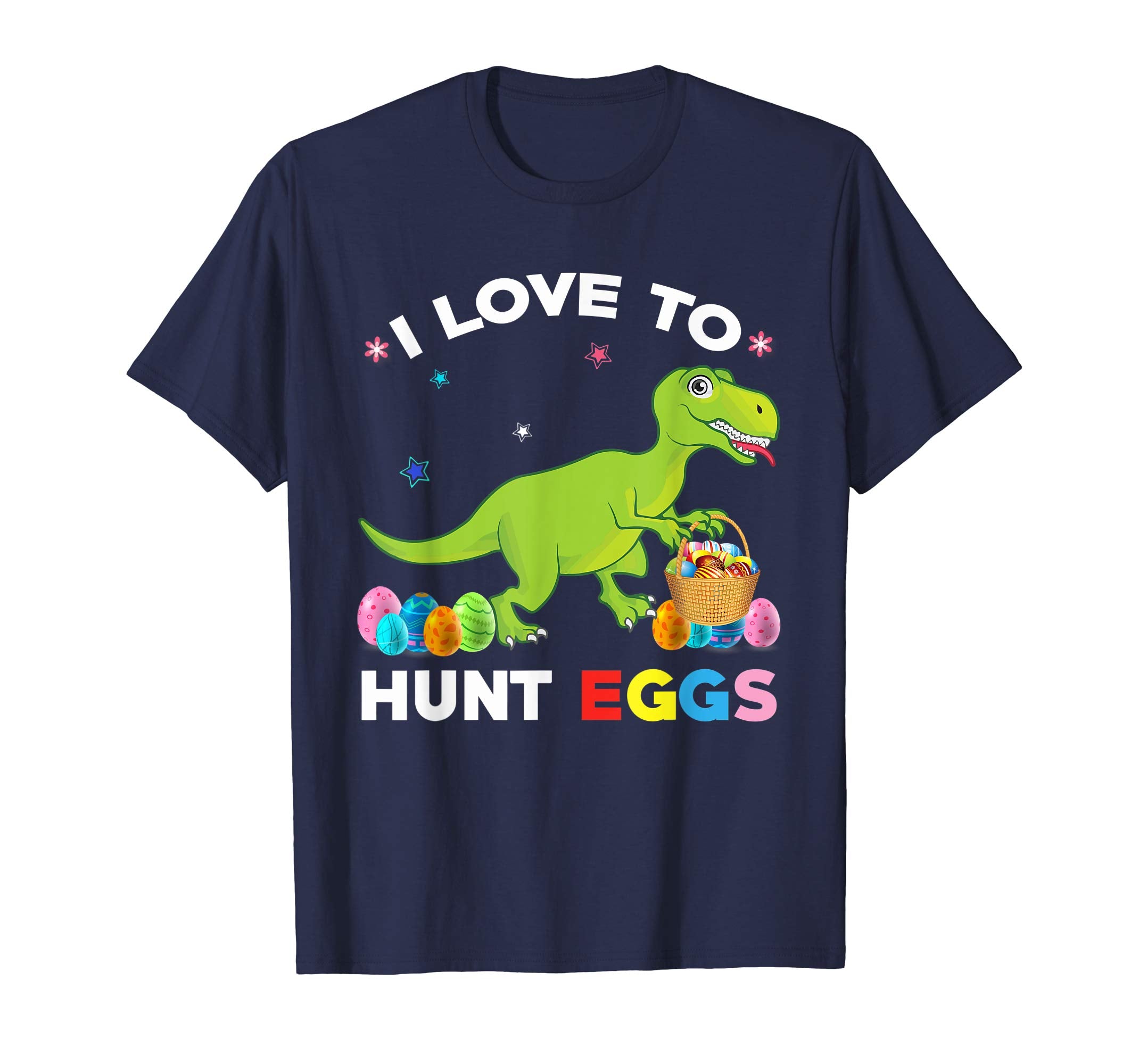 Easter Shirt Dinosaur T Rex Kids Boys Girls EGG Hunts