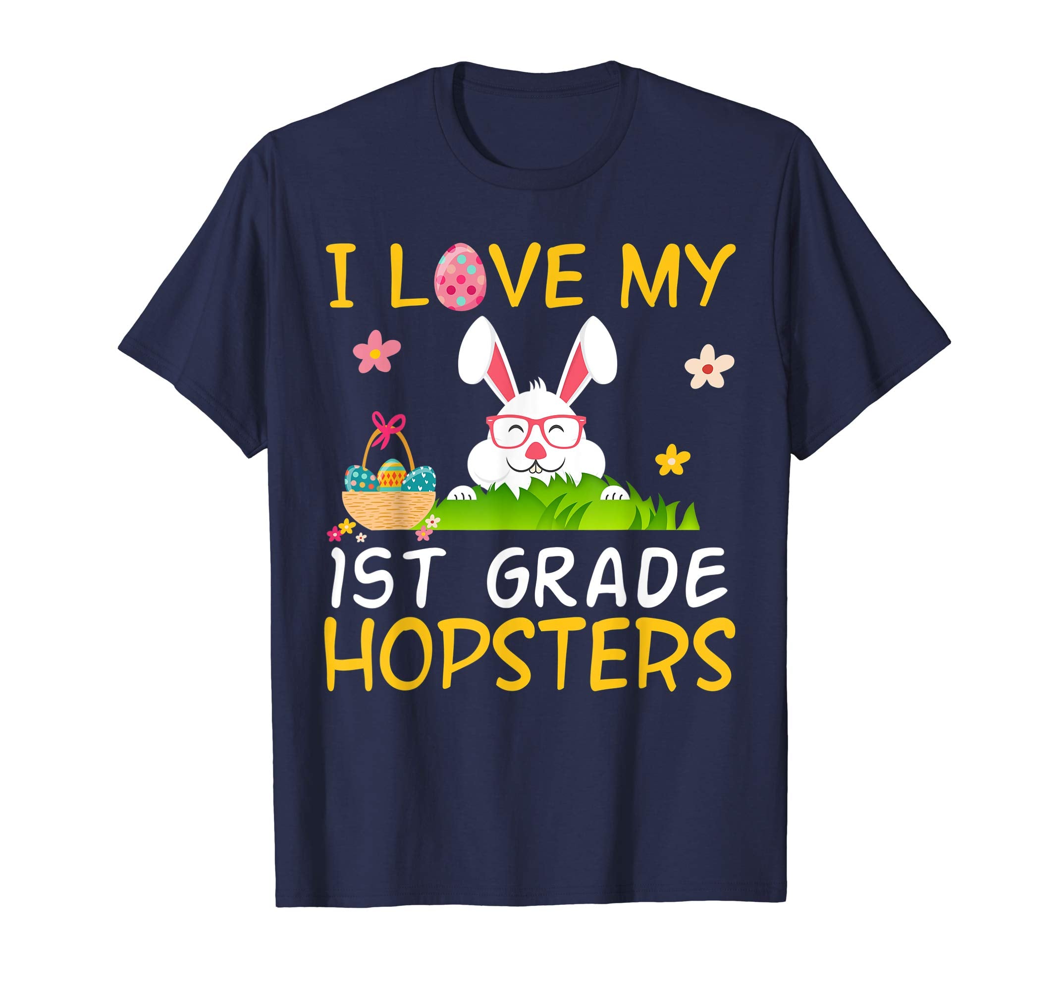 Easter 1st Grade Teacher Shirt Easter Gift for Women Tshirt