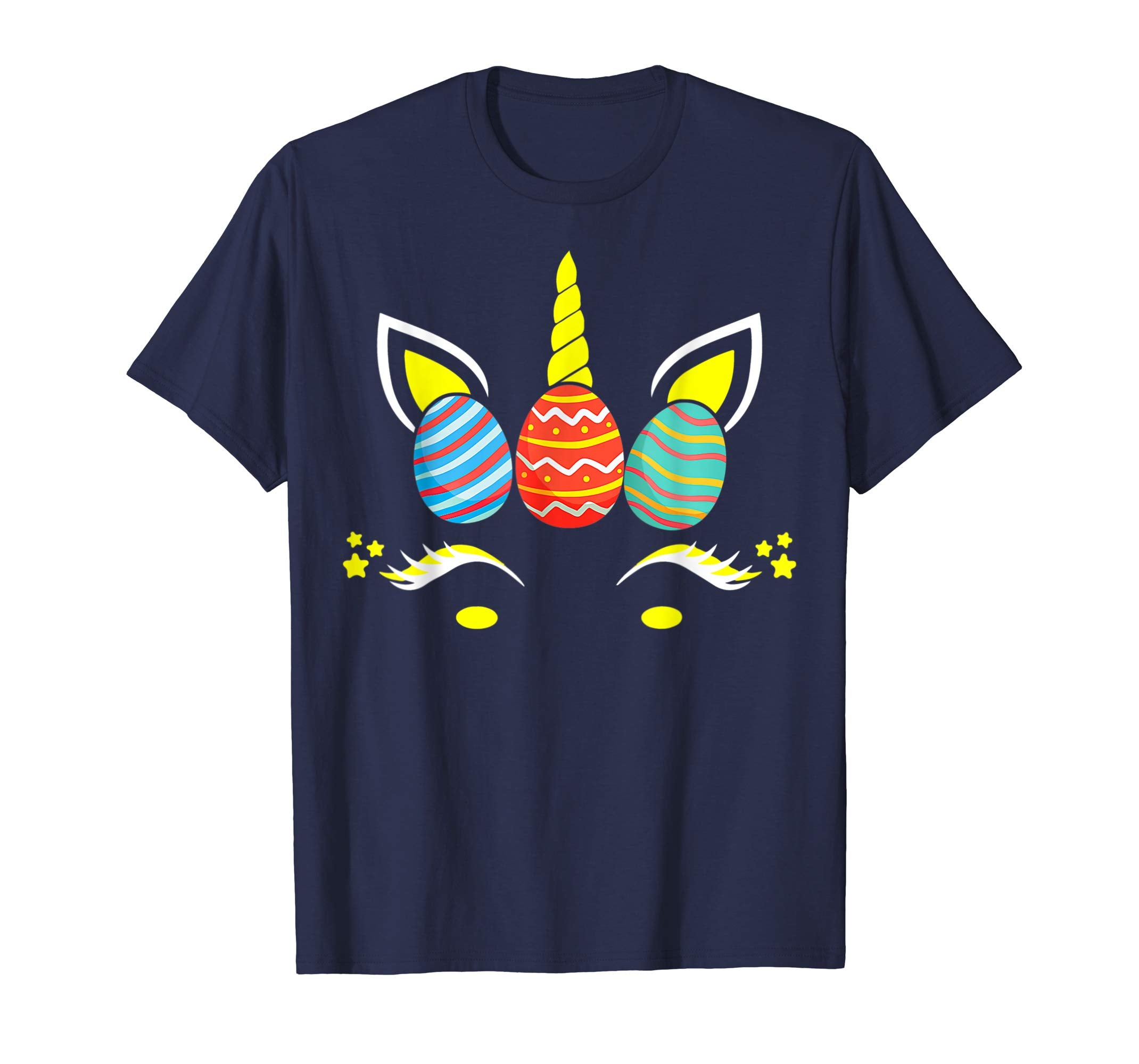 Bunny Unicorn Face Easter Egg Easter Day Shirts Gift Kids