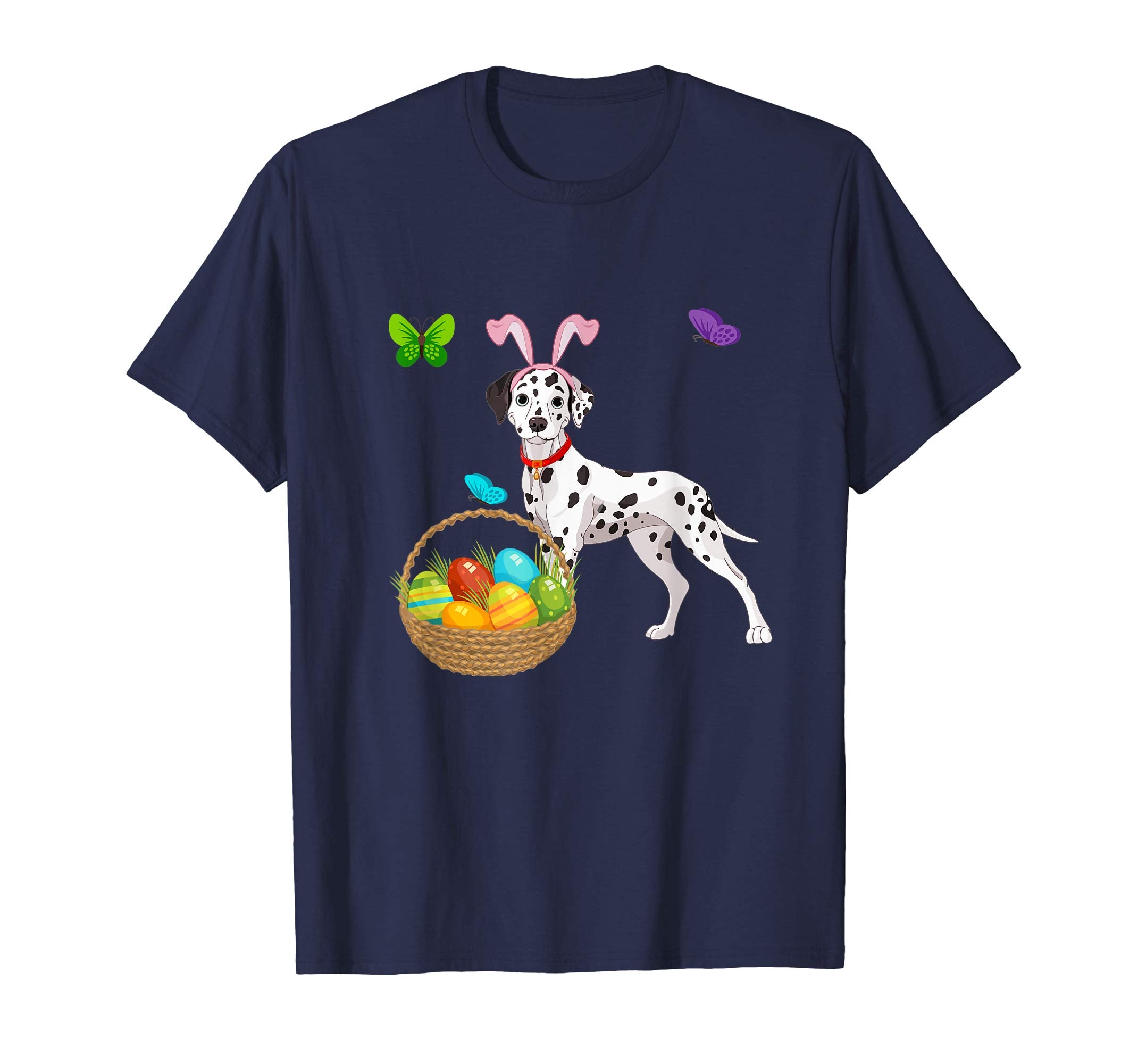 Dalmatian-lovers tshirt for kid's Easter day