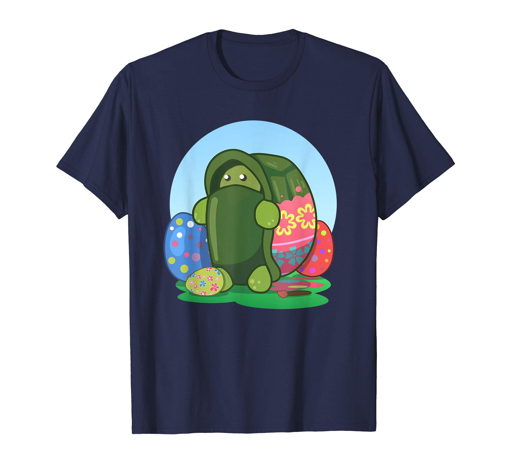 Happy Easter Turtle Eggs 2019 Cute Gift T Shirt boys girls