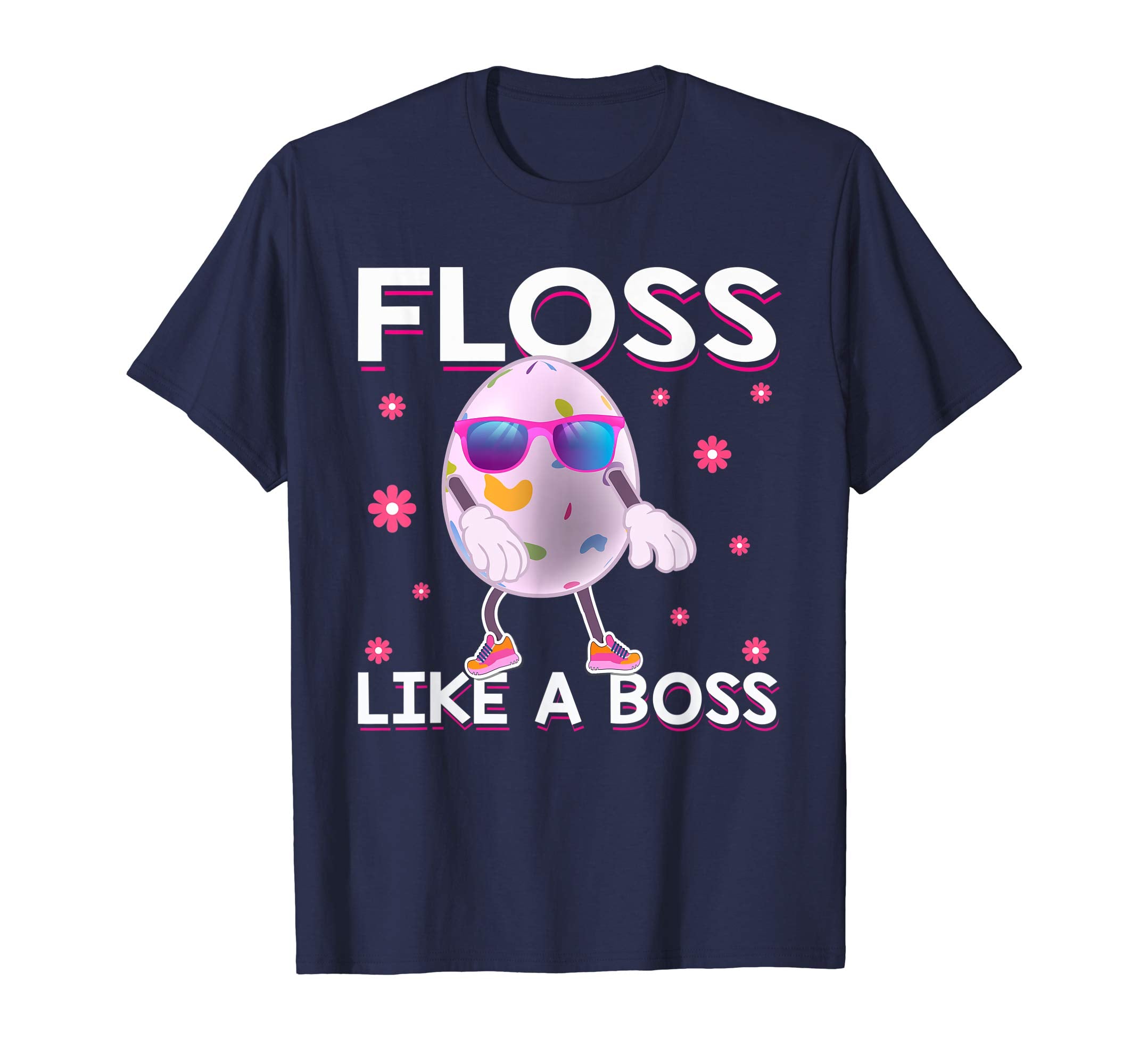Floss Like A Boss Shirt Cute Colorful Egg Easter Gifts