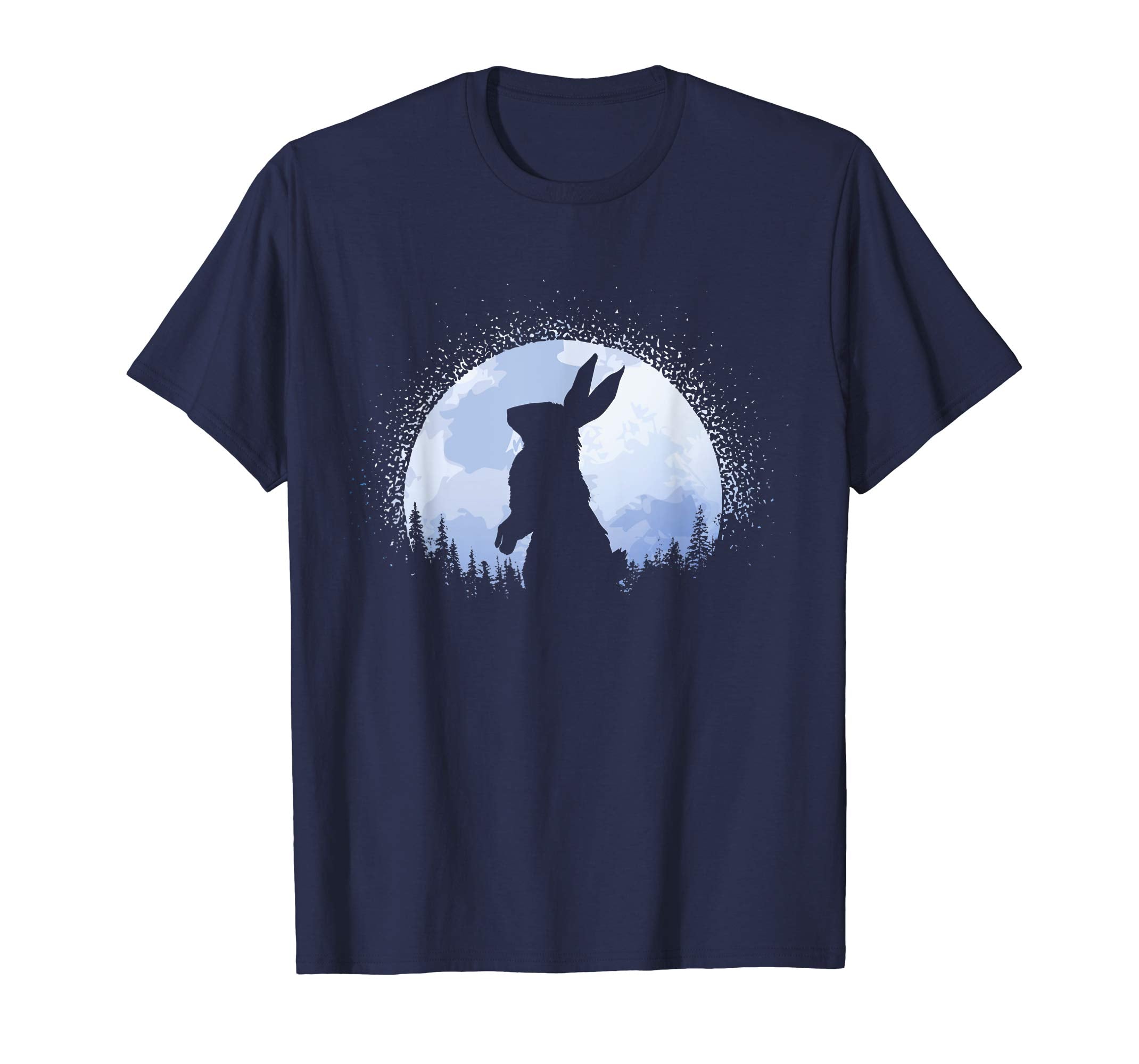 Easter Rabbit Blue Moon T-Shirt Funny Easter Shirt Kids