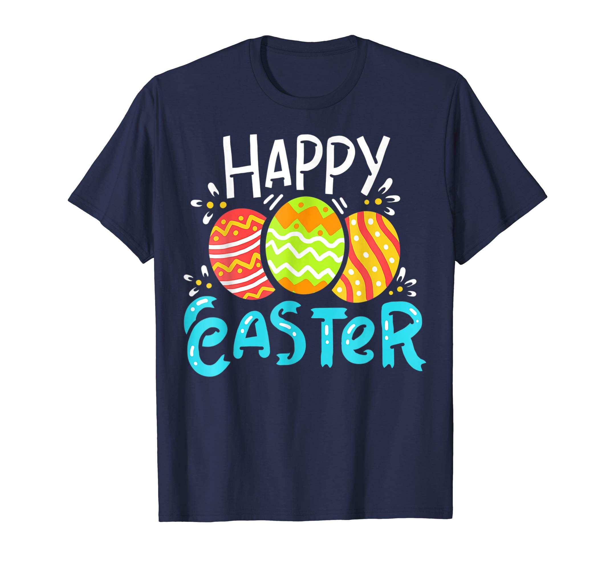 Easter T Shirt Happy Easter Eggs Tshirt Colorful Egg Gift