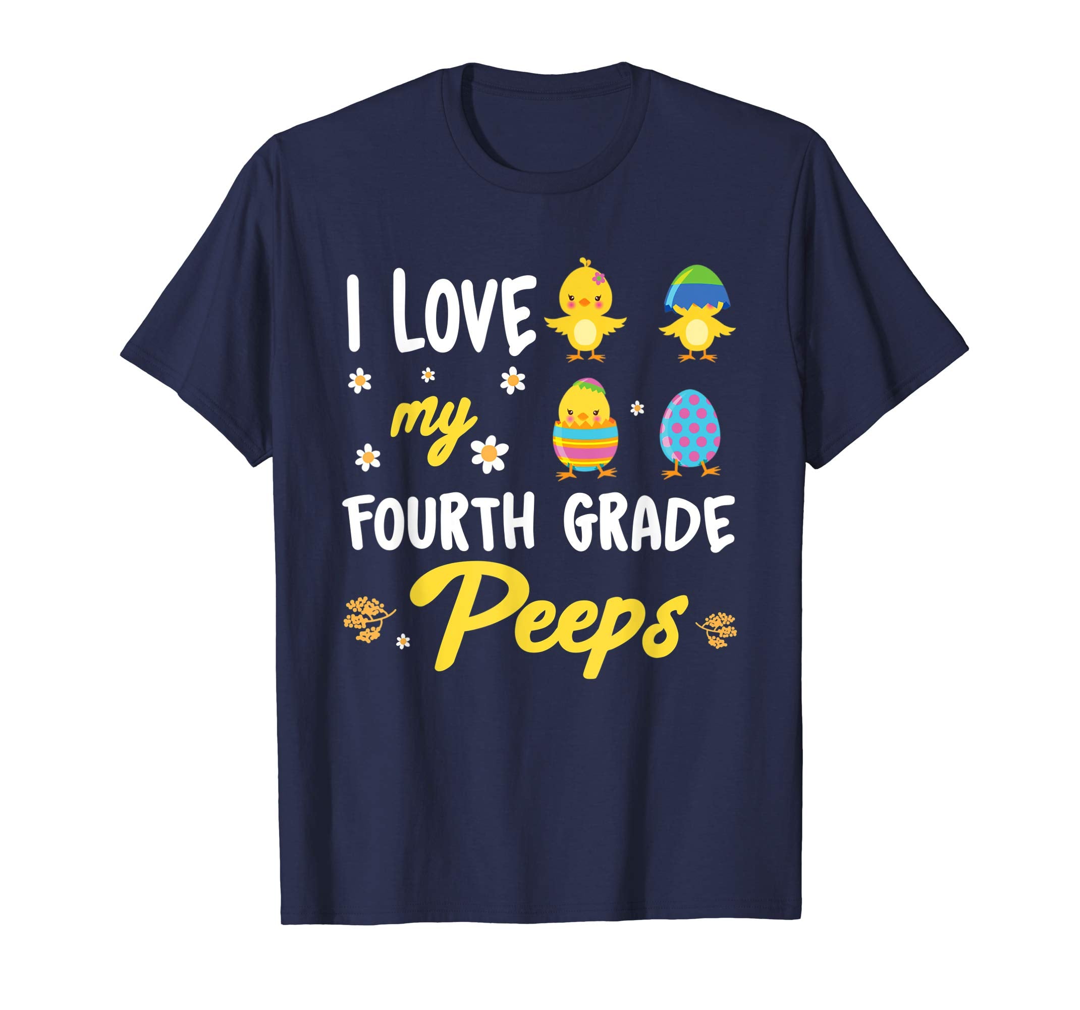 I Love MyFourth Grade Peeps Easter Day T-Shirt