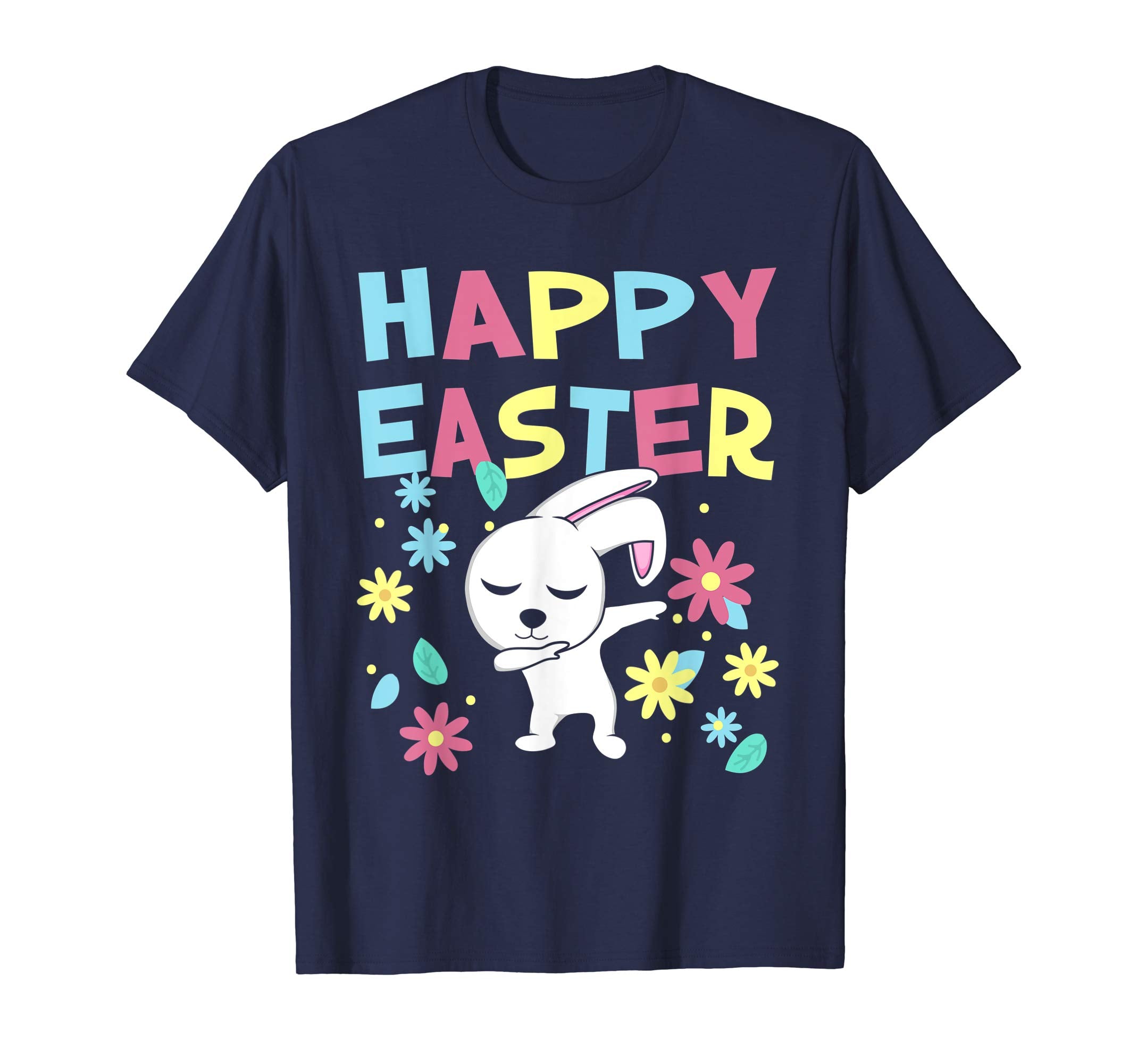 Easter Shirts For Boys - Dabbing Bunny Cute T-Shirt