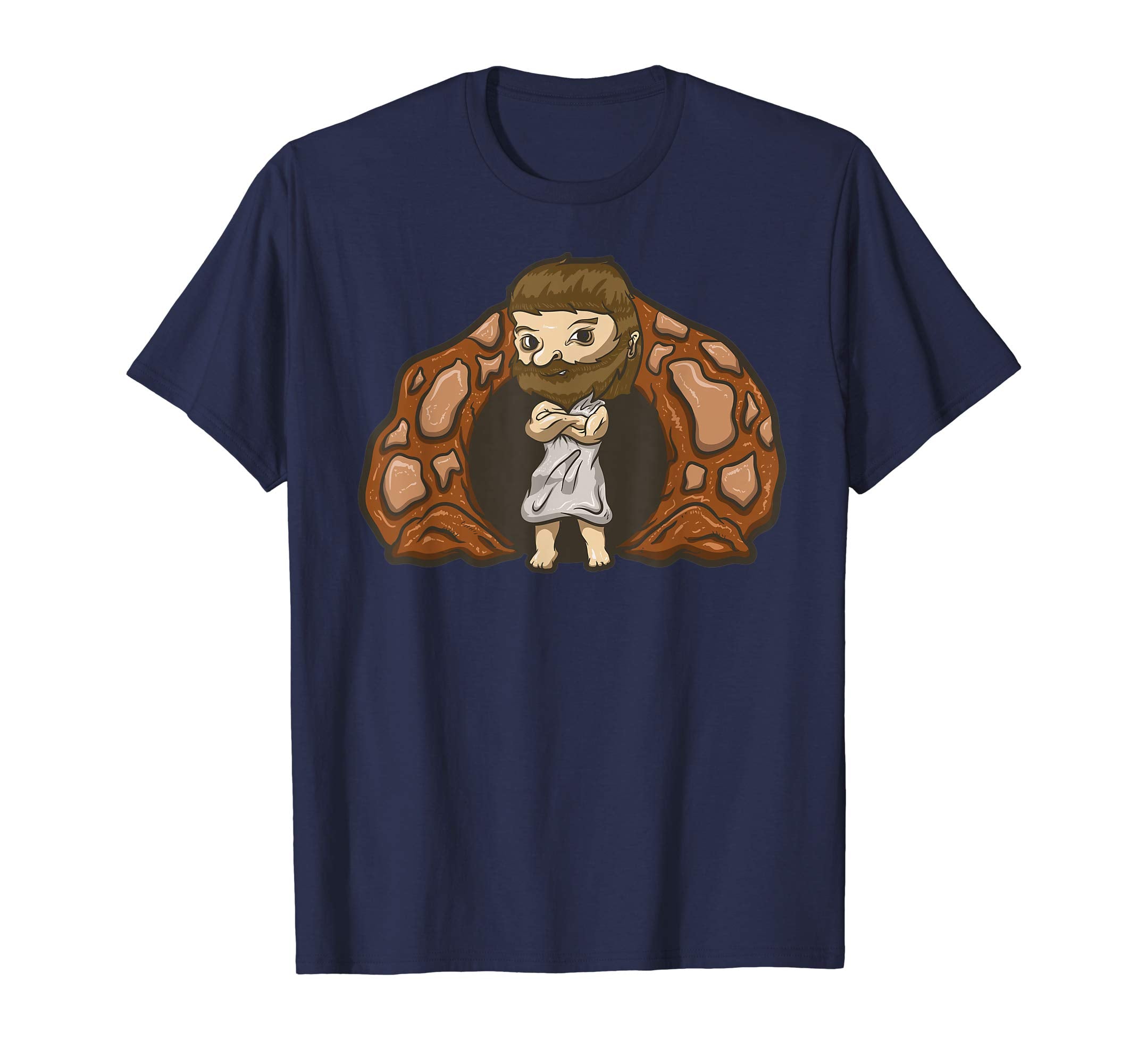 Easter Jesus T Shirt Resurrection Stone Rolling Let's Roll