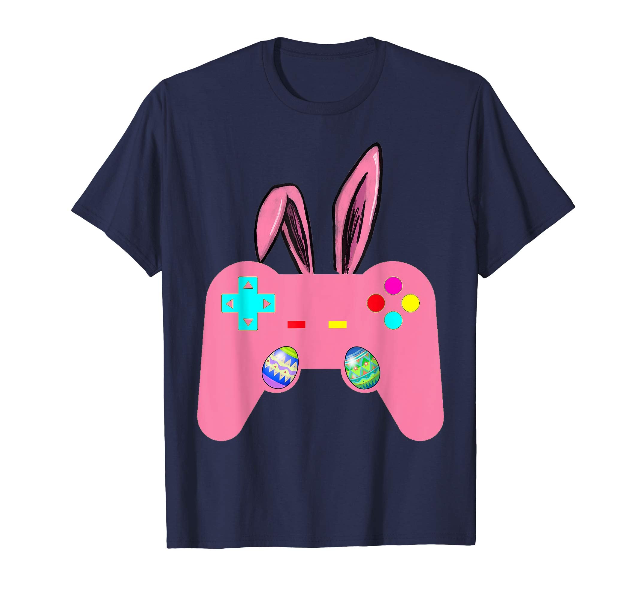 Funny Video Game Easter Eggs Tee Bunny Ears T-Shirts Gift