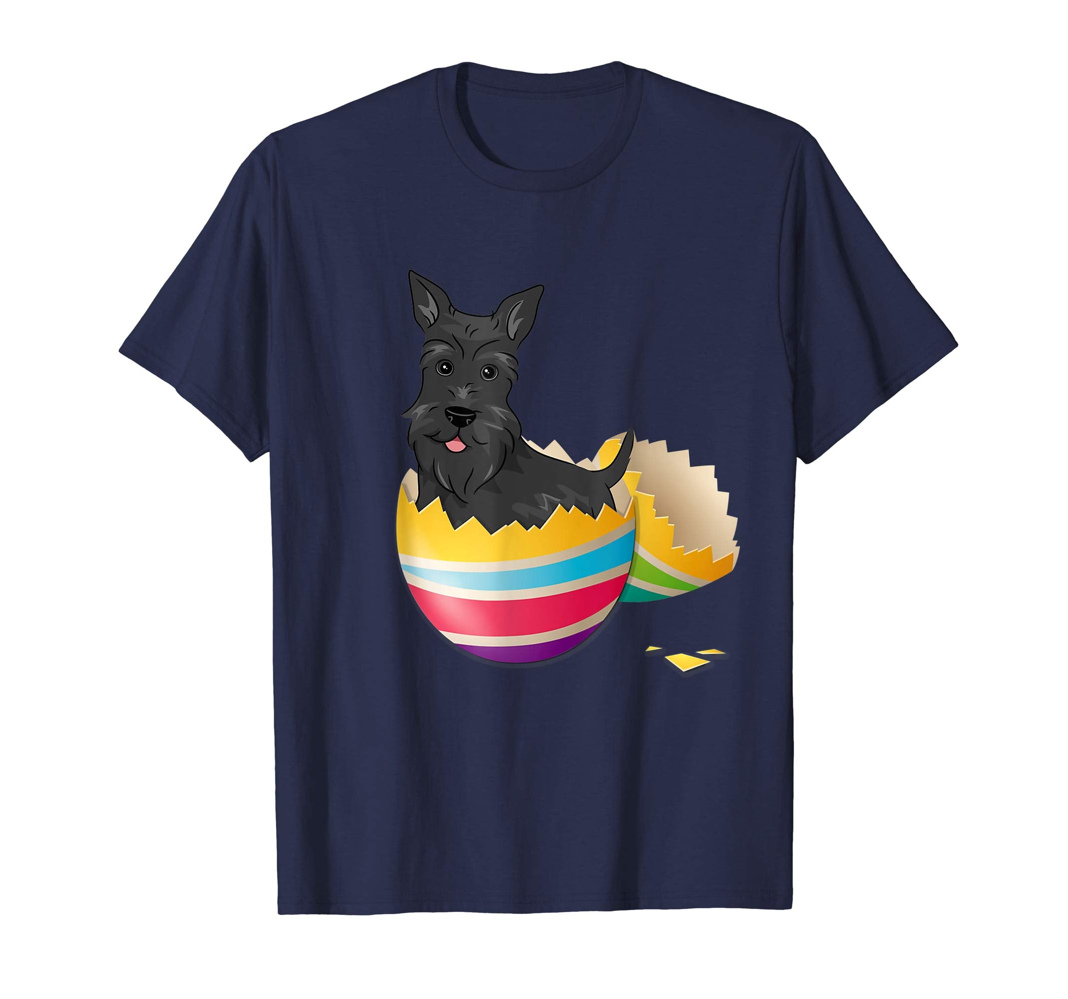 Scottish Terier Hatching From Easter Egg Easter Day Shirt