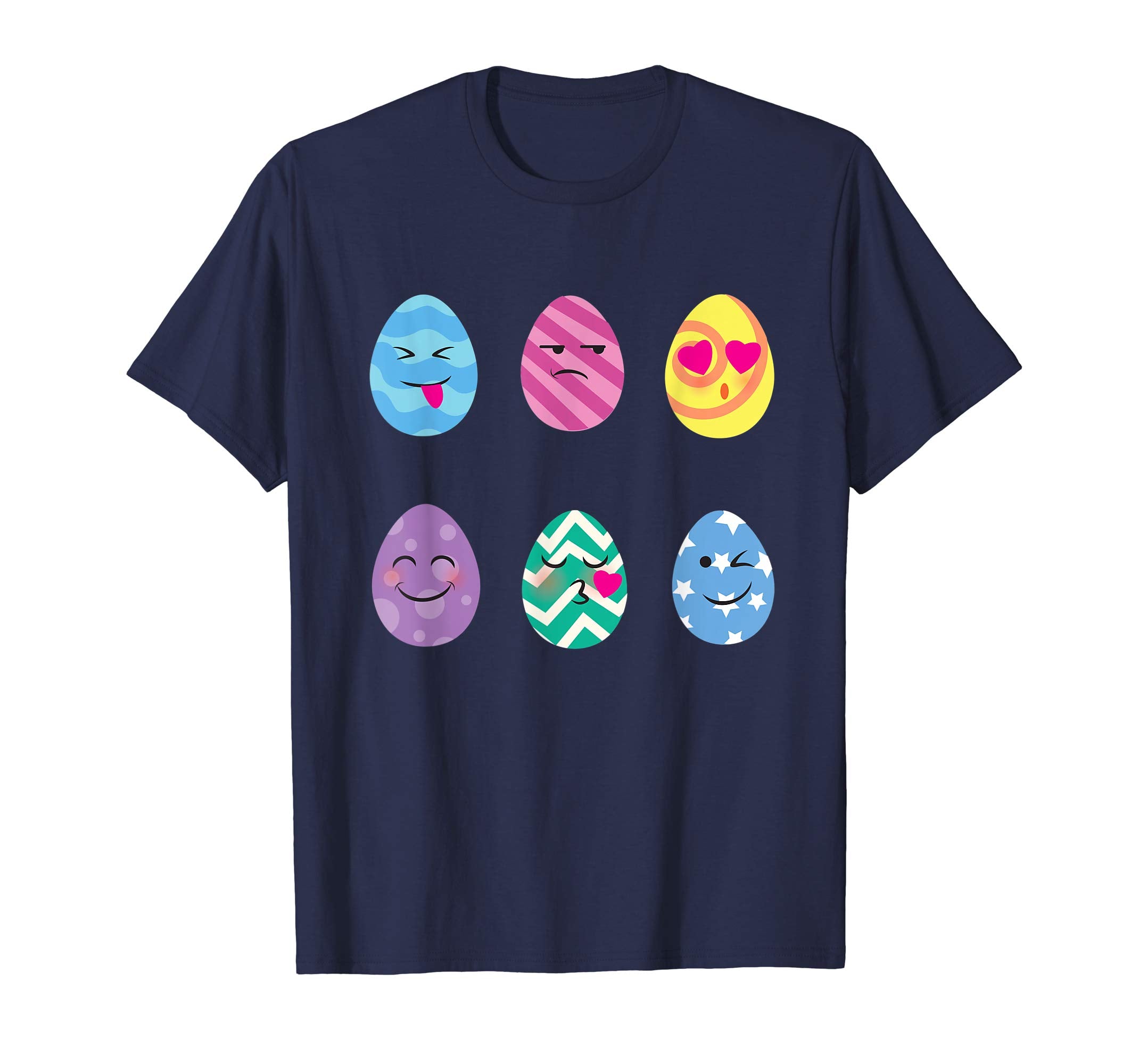 Funny Easter Egg Emoticons T Shirt Easter Egg Hunt