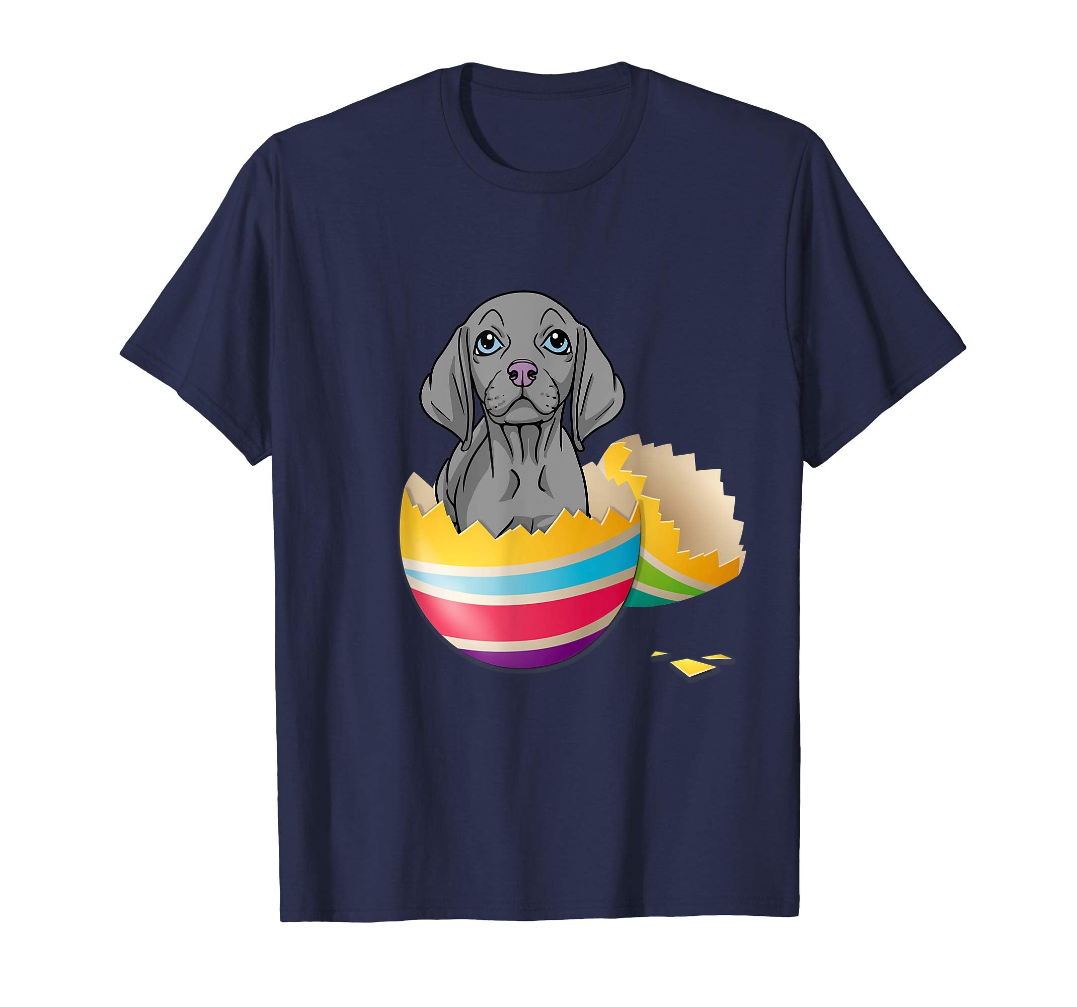 Weimaraner Hatching From Easter Egg Easter Day Shirt